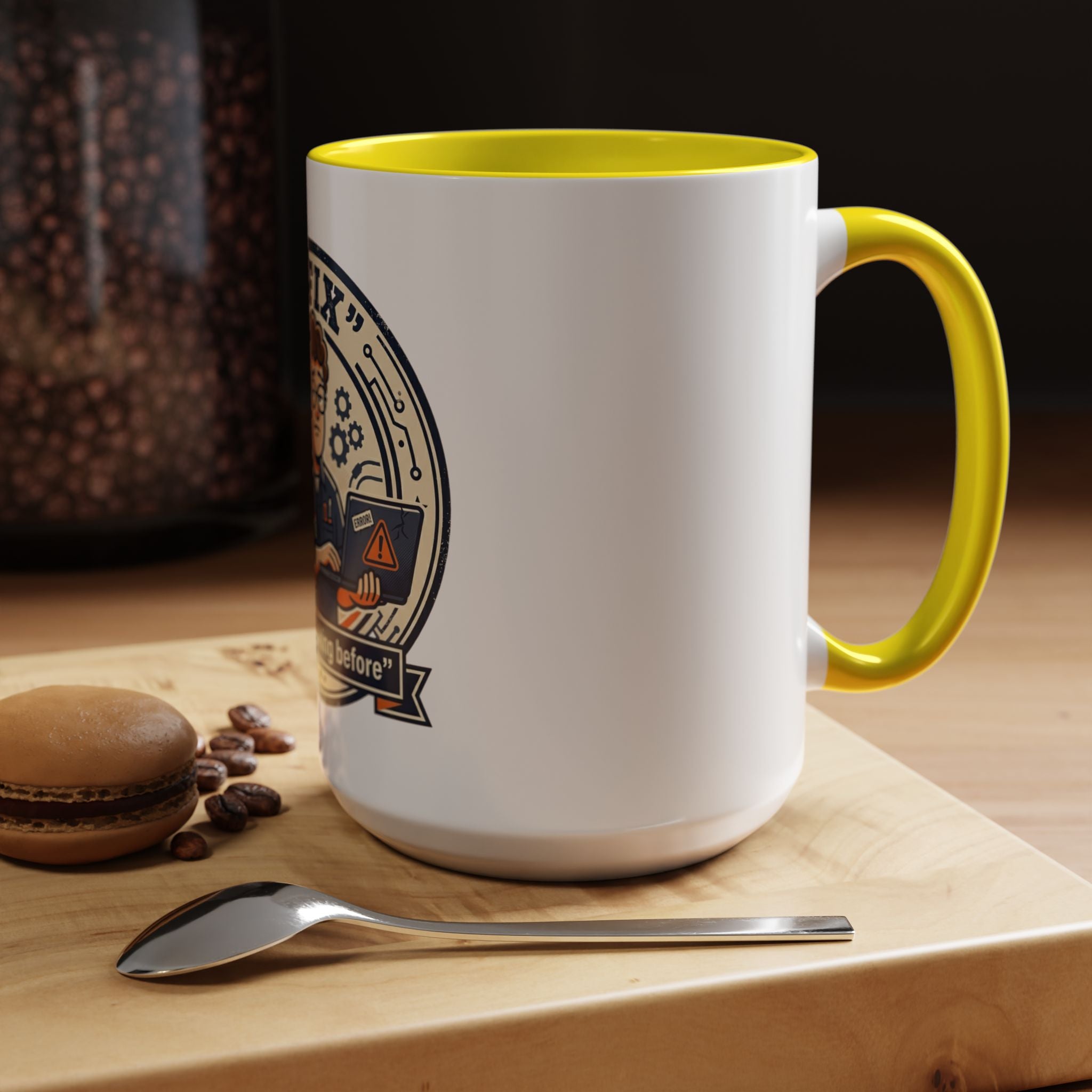 “I Fix: It Was Working Before" Funny Tech Humor Gift for IT & Engineers (11/15oz)