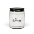 Love Paw Logo Candle,  | Dog Mom Dog Dad, Fur Baby Soy Jar Candle