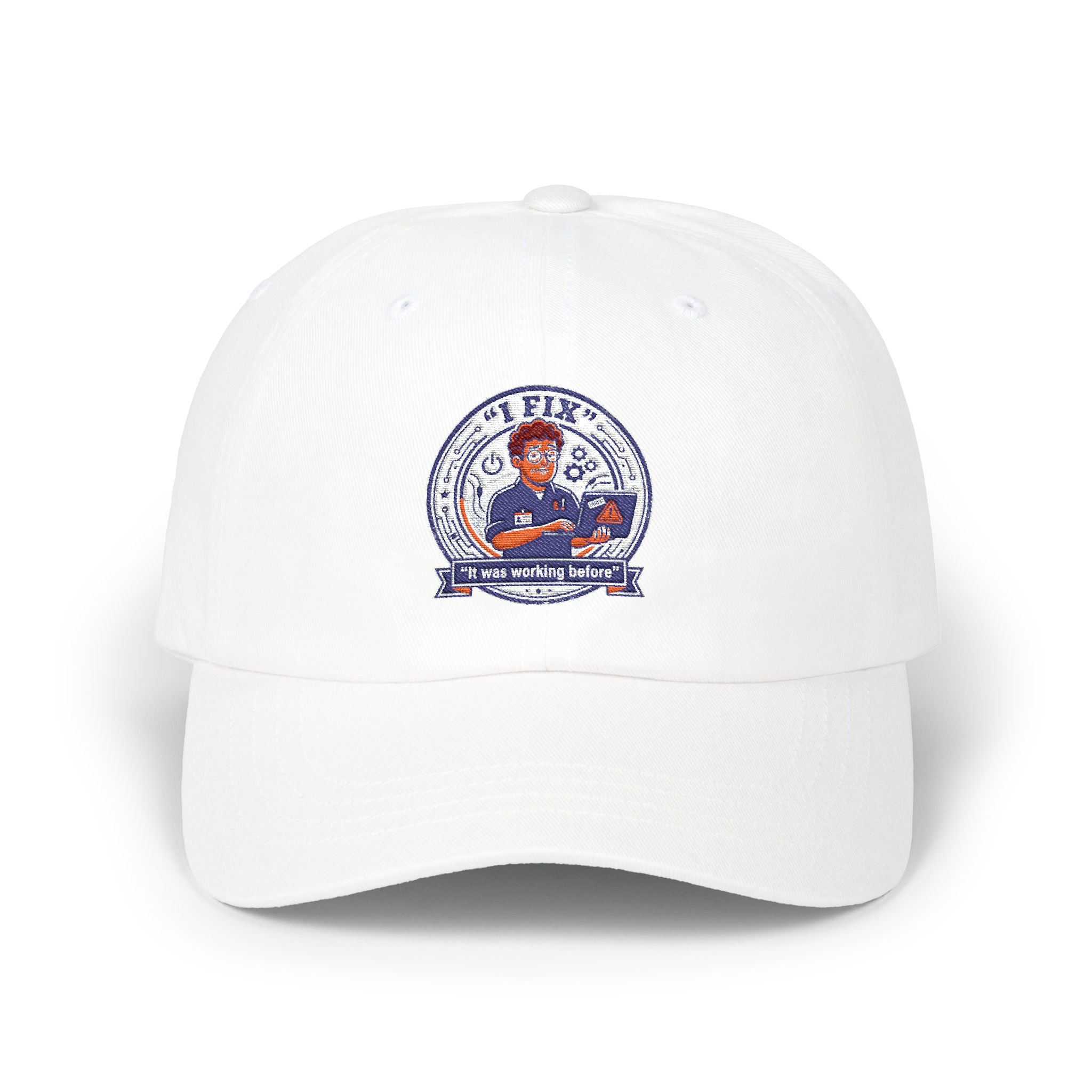 "I Fix: It Worked Before" Tech Humor Funny IT Baseball Hat/Cap