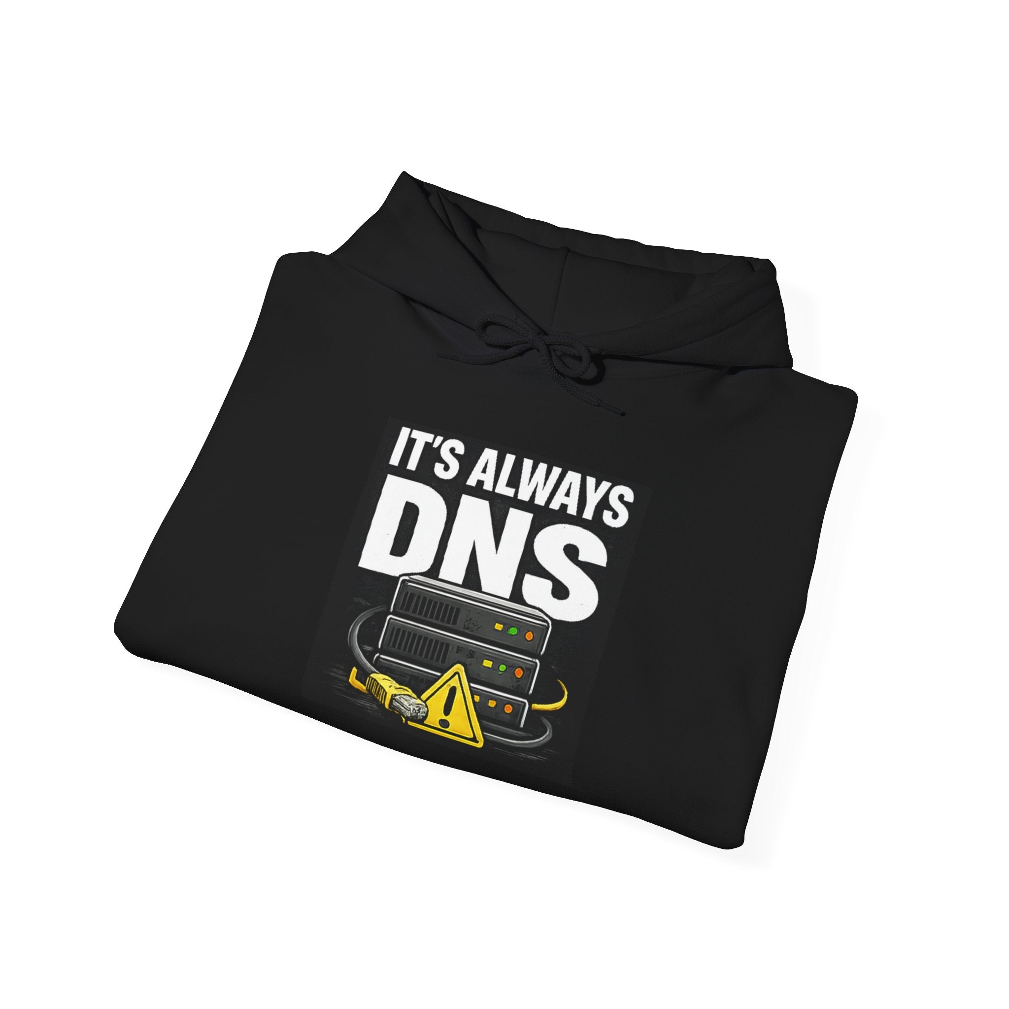 "It's Always DNS" IT Humor Unisex Heavy Blend™ Hoodie