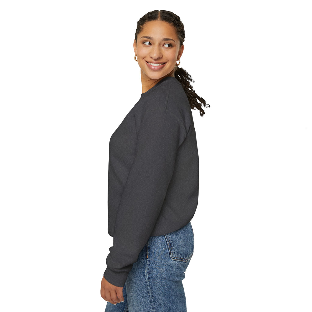 "Problem Exists Between Chair and Keyboard" Graphic Crewneck Sweatshirt