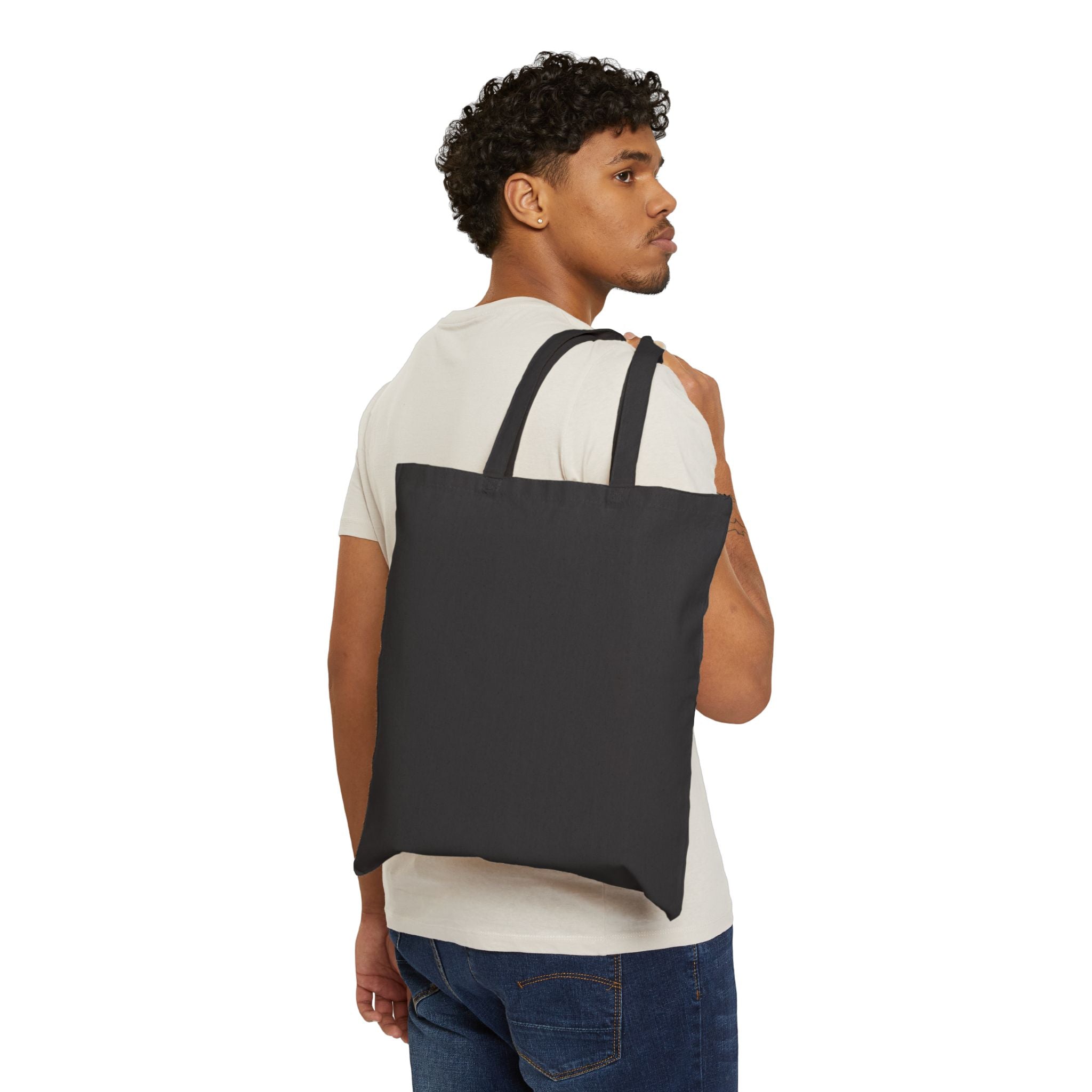 "Problem Exists Between Chair and Keyboard" Funny IT Tote Bag Tech Humor Canvas Tote Bag