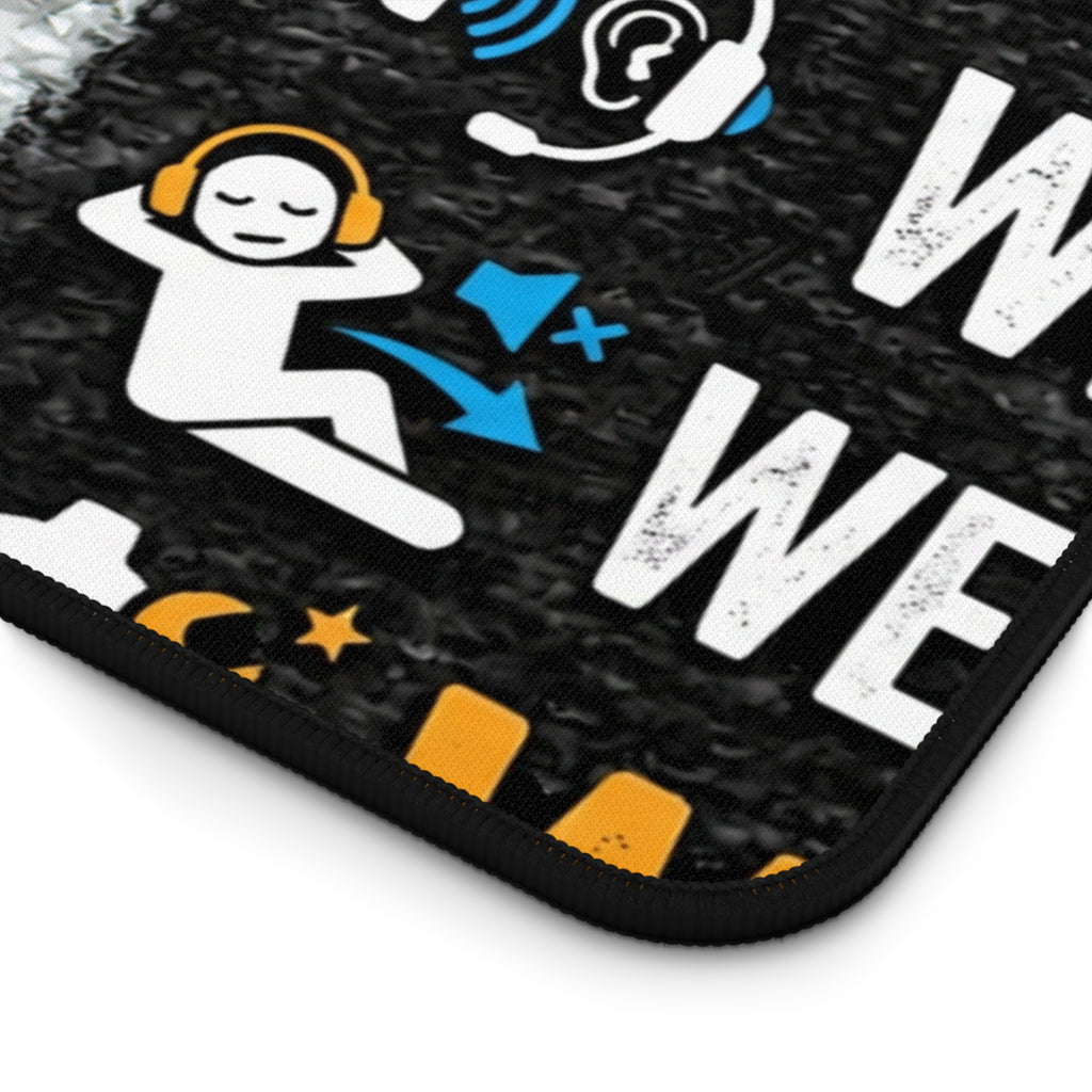 “We Hear You, We Ignore You, We Fix It” Office Mouse Pad Funny IT Tech Support Humor Desk Mat