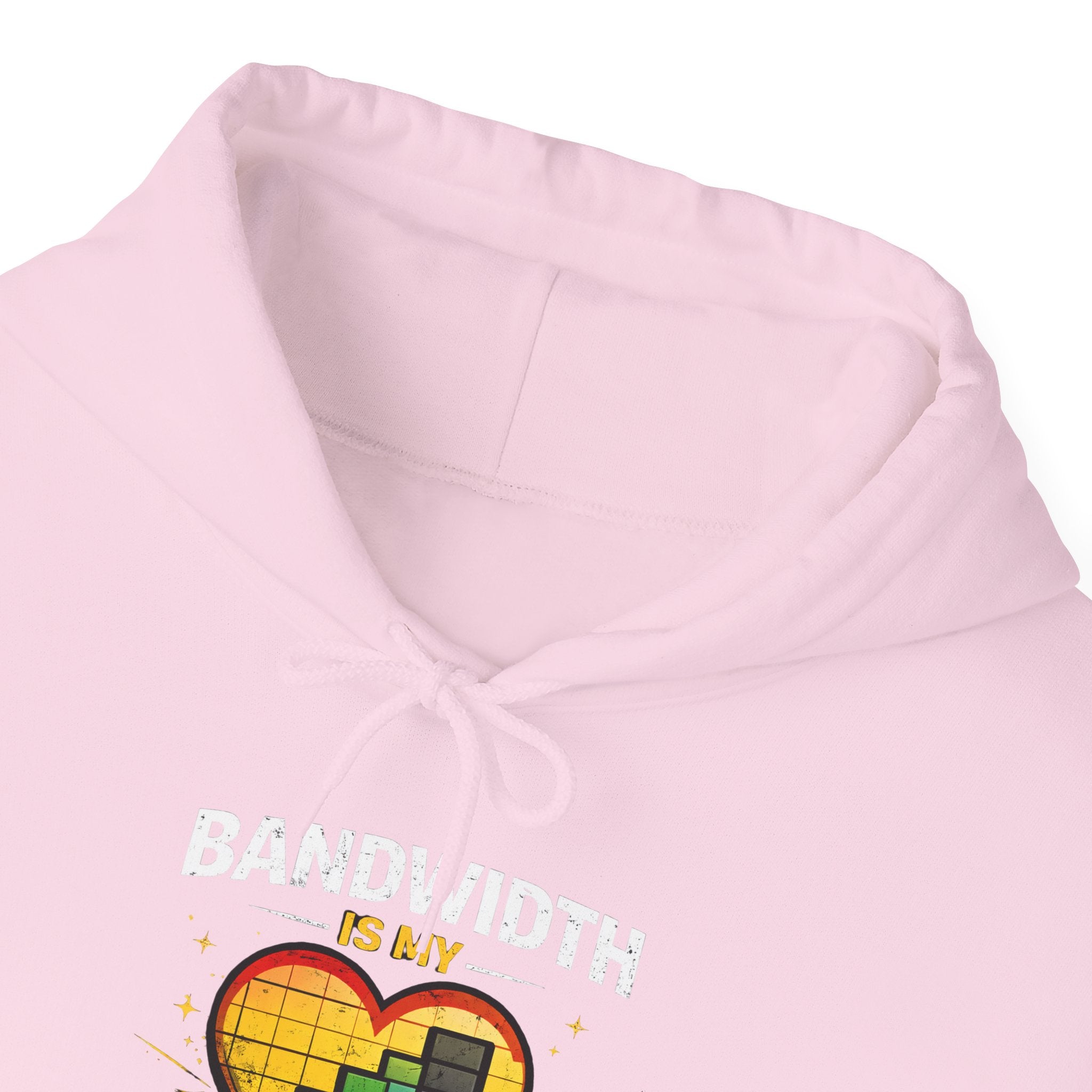 "Bandwidth is my Love Language" Tech Humor Unisex Heavy Blend™ Hoodie