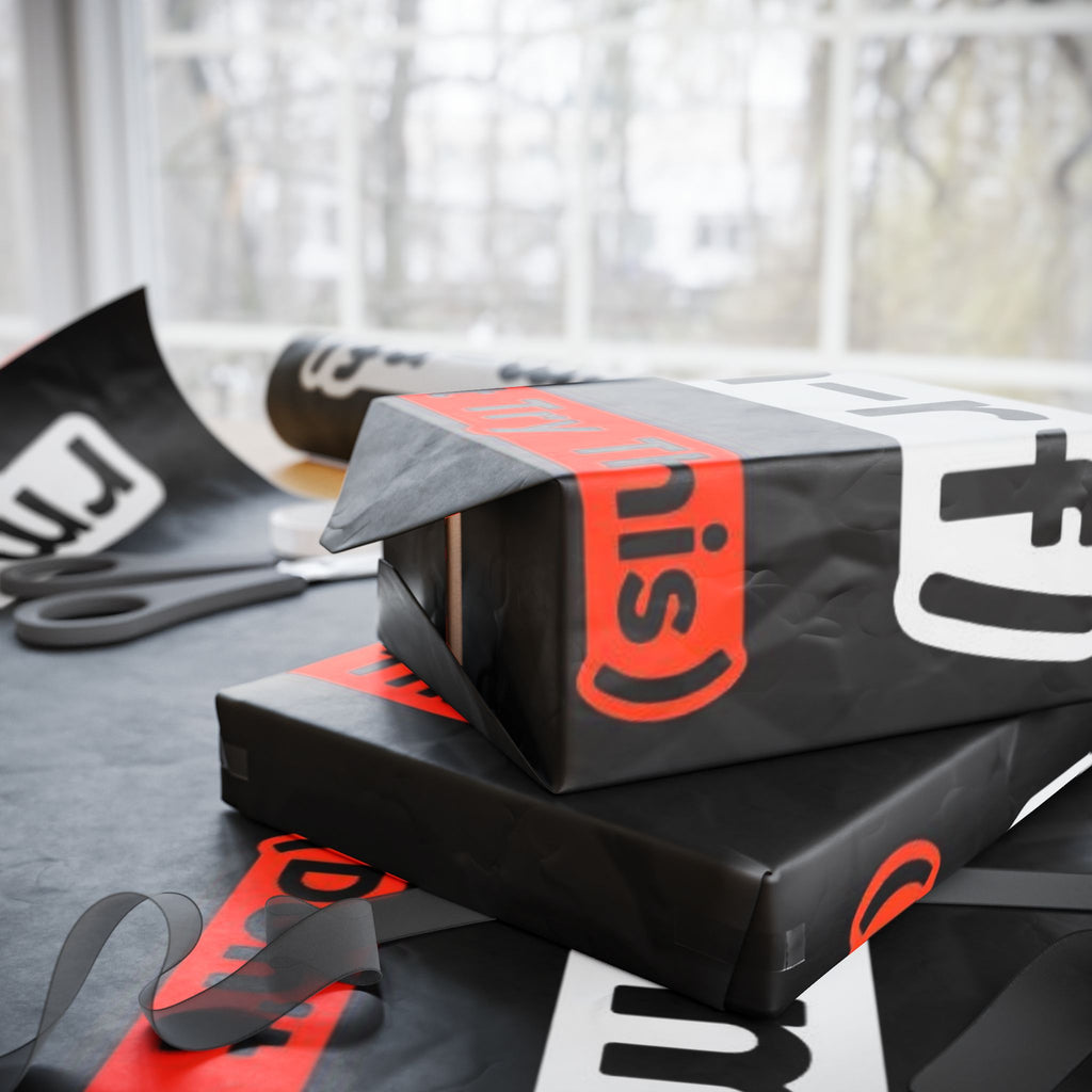 "rm -rf/ (Don't Try This)" Funny IT Gift Wrap for Techs Tech Humor Wrapping Paper