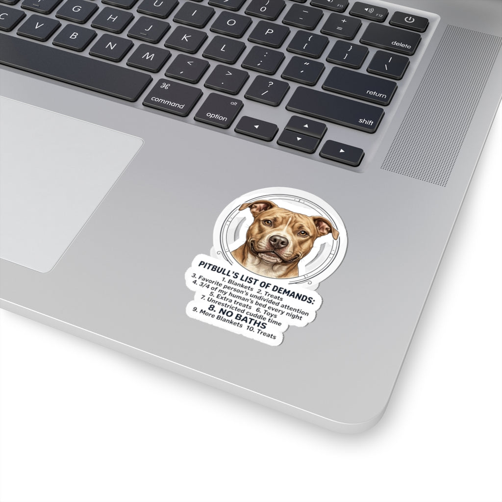 Pitbull Dog Mom Sticker | breed mom, rescue pride, fur baby decal