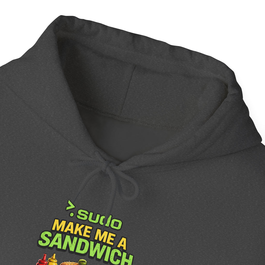 ">.Sudo Make Me A Sandwich" IT Humor Unisex Heavy Blend™ Hoodie