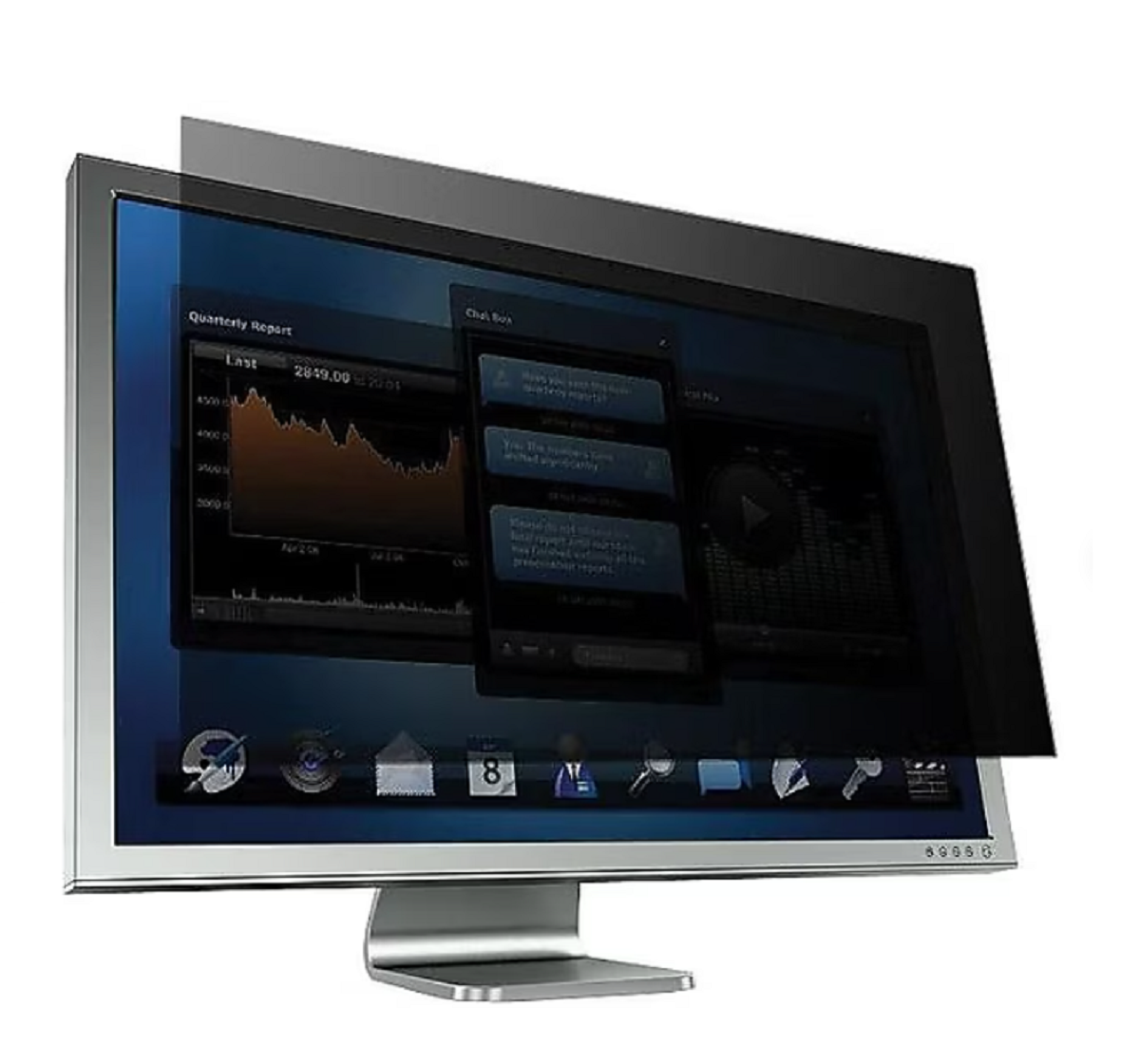 3M Black Privacy Filter for 21.5" Monitor Anti-Glare – PF215W9B