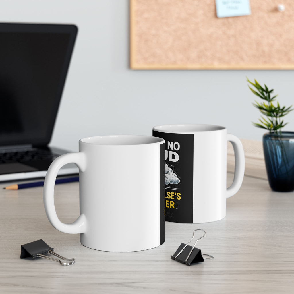 "There Is No Cloud, Just Someone Else's Computer" Tech Humor Ceramic Mug Funny IT Coffee Cup (11oz, 15oz)