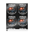 "Problem Exists Between Chair & Keyboard" Funny Tech Gift Wrap IT Humor Wrapping Paper