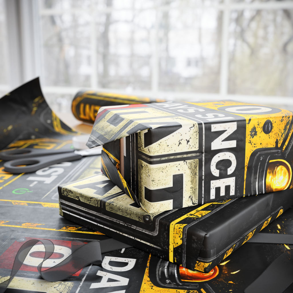 "0 Days Since Last IT Incident" Funny Wrapping Paper – IT Tech Humor Gift Wrap