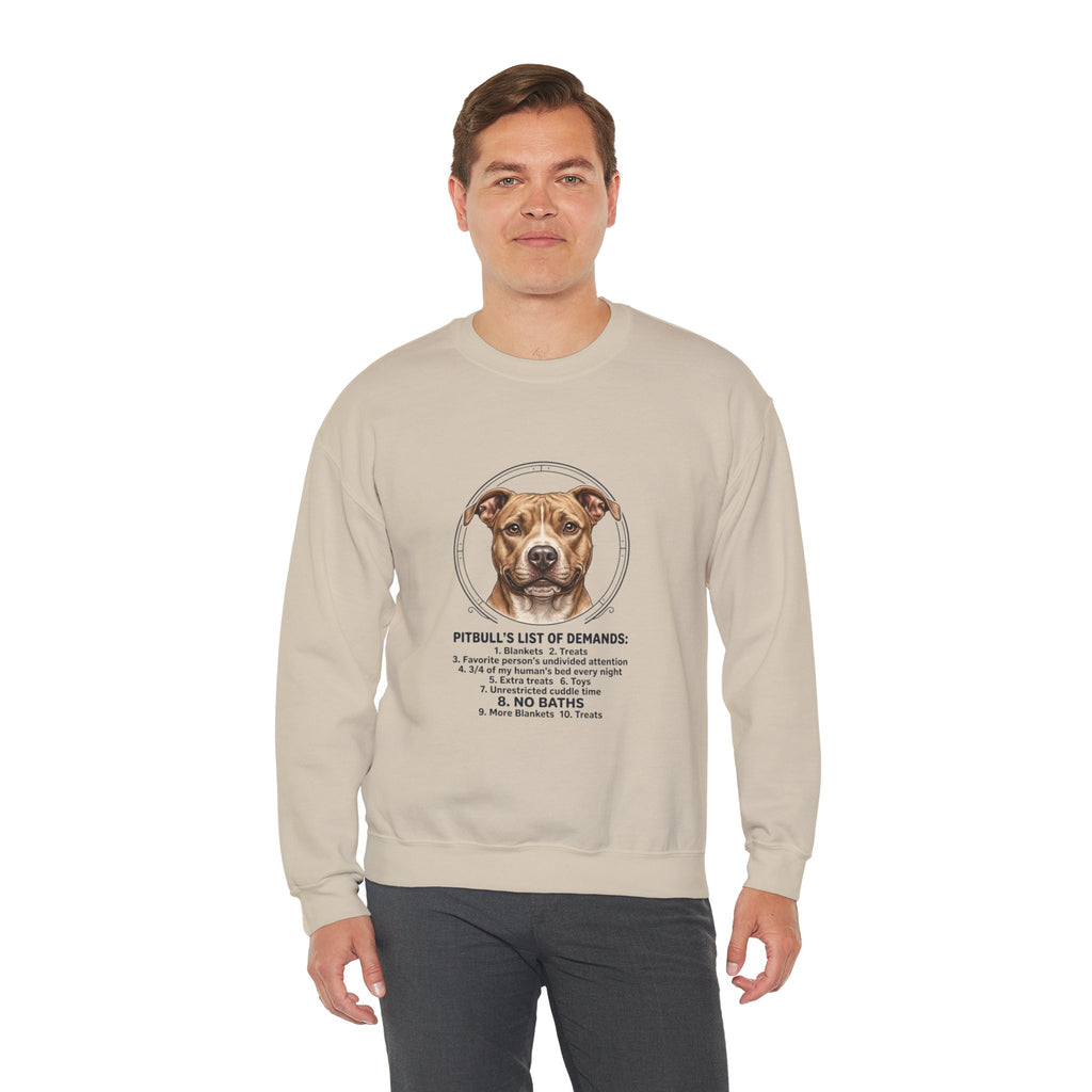Pitbull Mom Sweatshirt | dog mom, fur baby, rescue pride