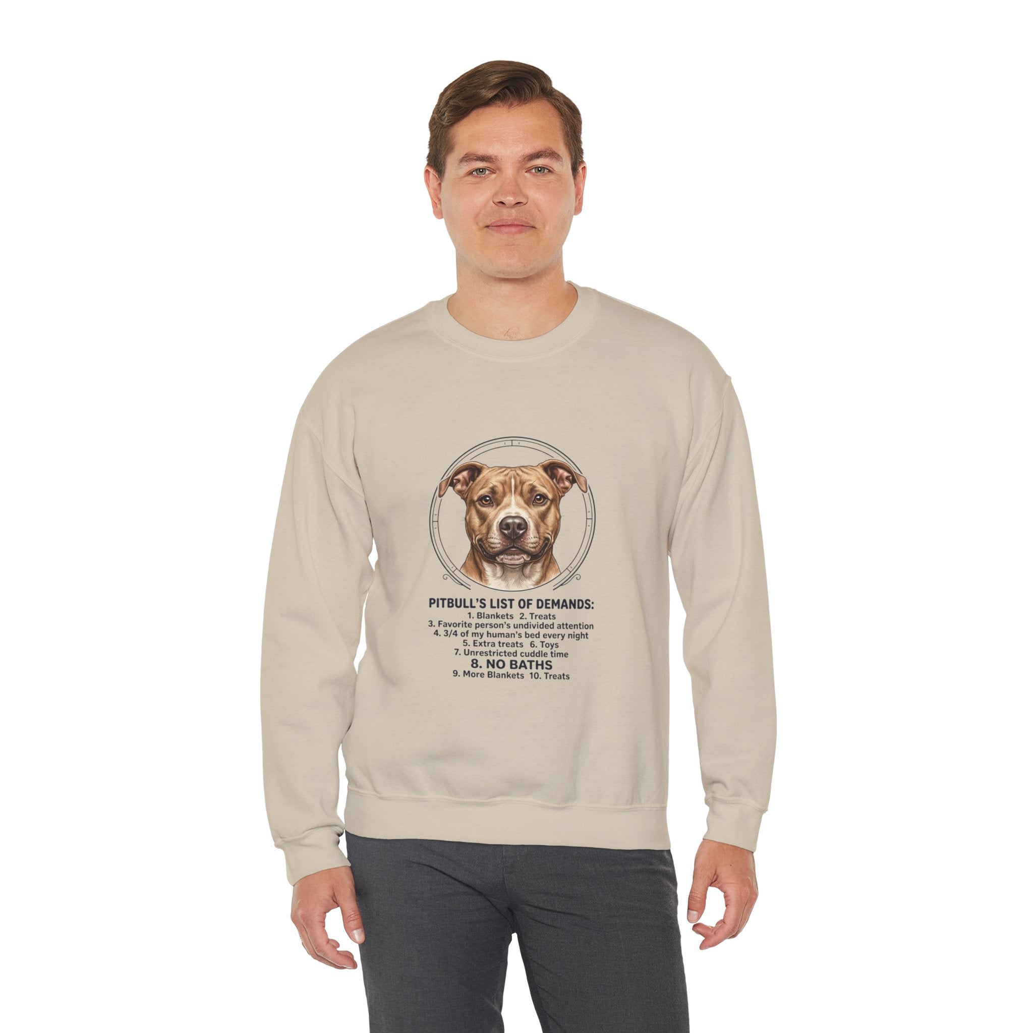 Pitbull Mom Sweatshirt | dog mom, fur baby, rescue pride