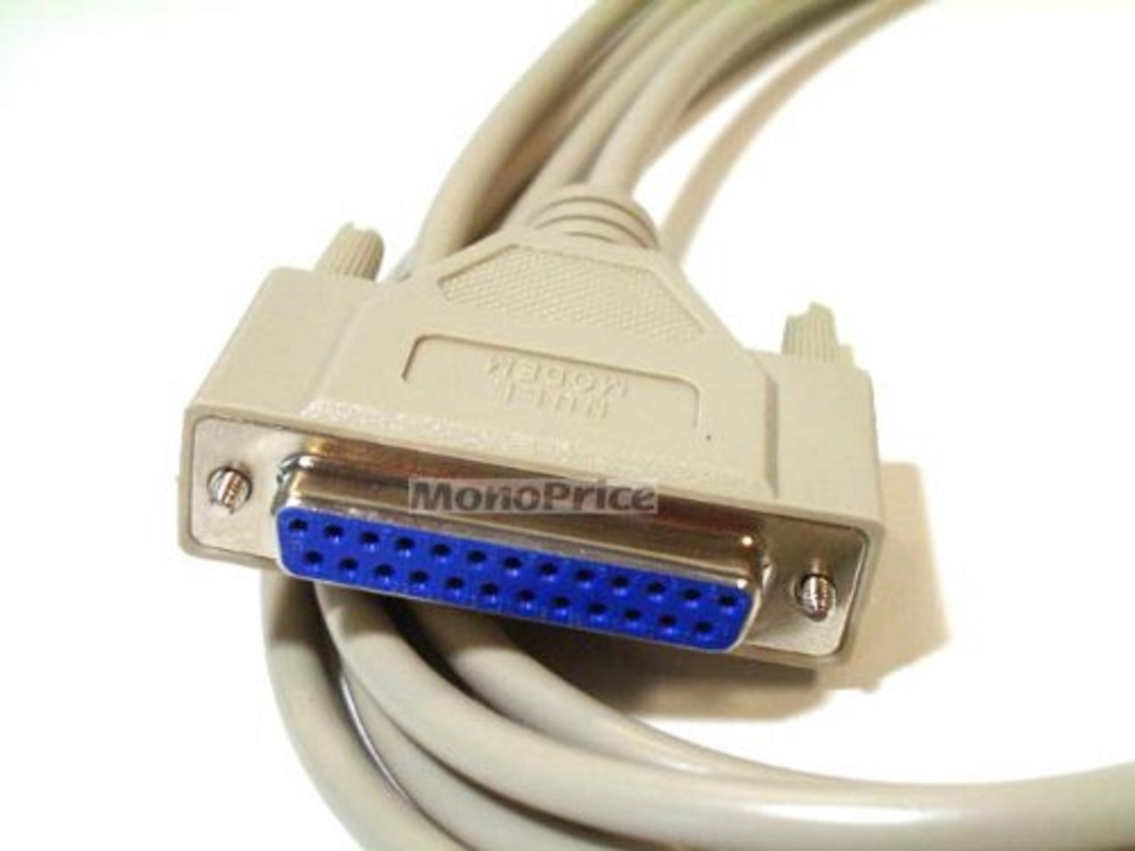 Belkin F3D153-10 DB25 Null Modem Cable F/F 10ft RS232 Serial Cable