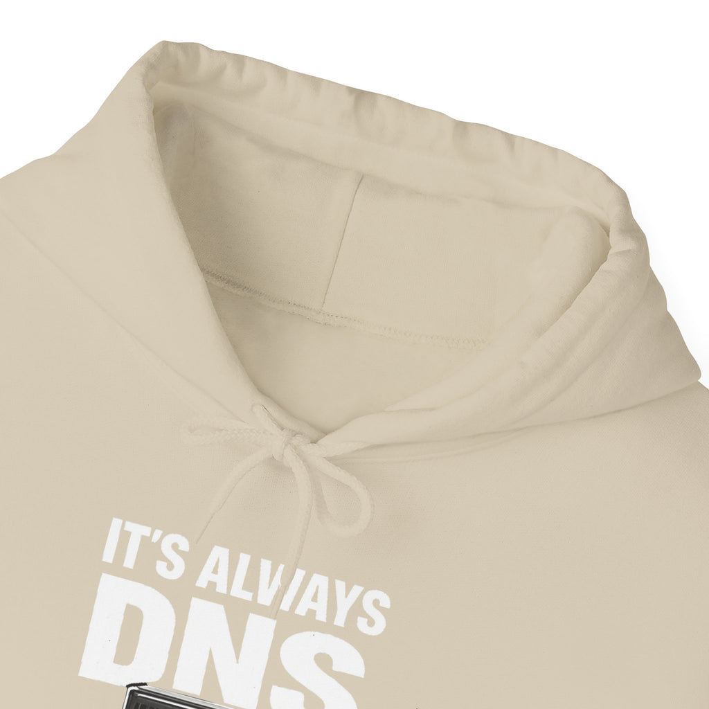 "It's Always DNS" Tech Humor Unisex Heavy Blend™ Hoodie