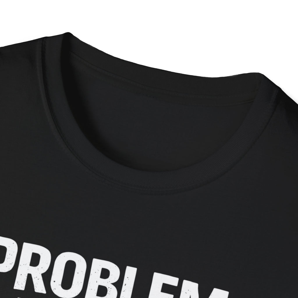 "Problem Exists Between Chair and Keyboard" Tech Humor T-Shirt — Funny Gamer/IT Tee
