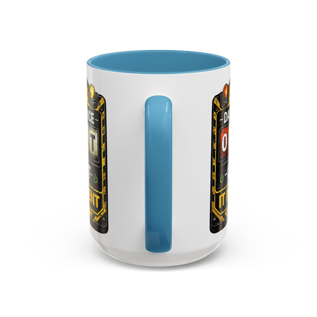 "0 Days Since Last IT Incident" IT Humor Accent Coffee Mug (11, 15oz)
