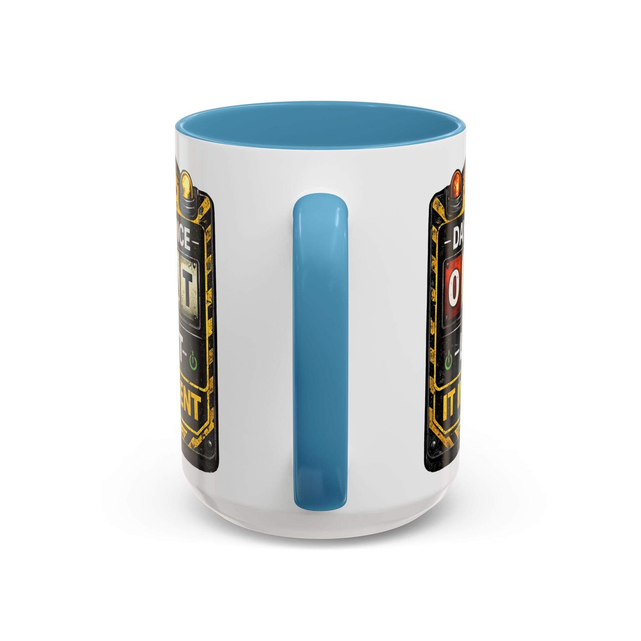 "0 Days Since Last IT Incident" IT Humor Accent Coffee Mug (11, 15oz)