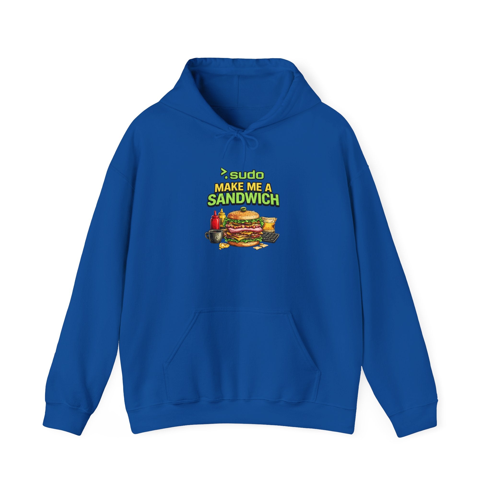 ">.Sudo Make Me A Sandwich" IT Humor Unisex Heavy Blend™ Hoodie