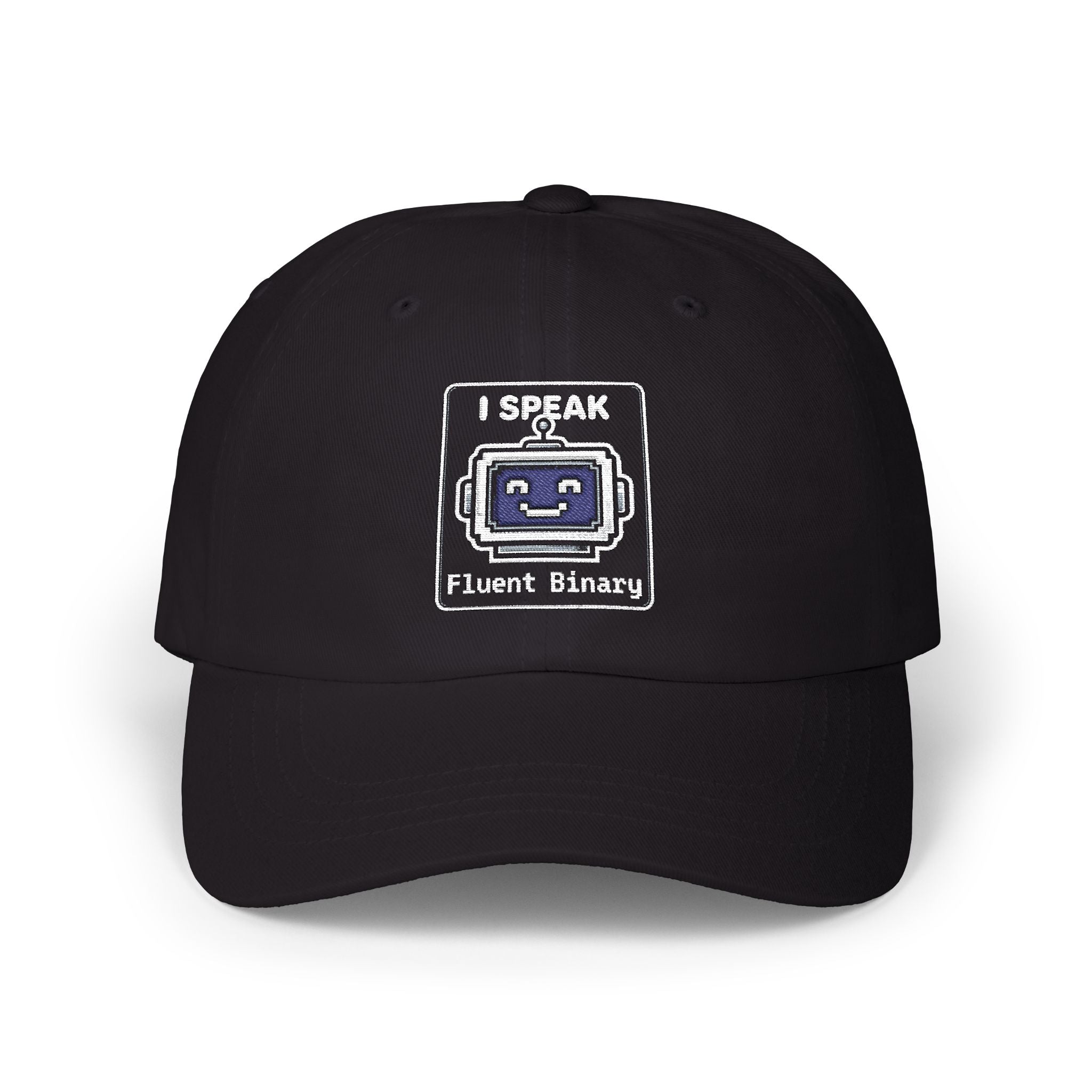 "I Speak Fluent Binary" Tech Humor Funny IT Baseball Hat/Cap