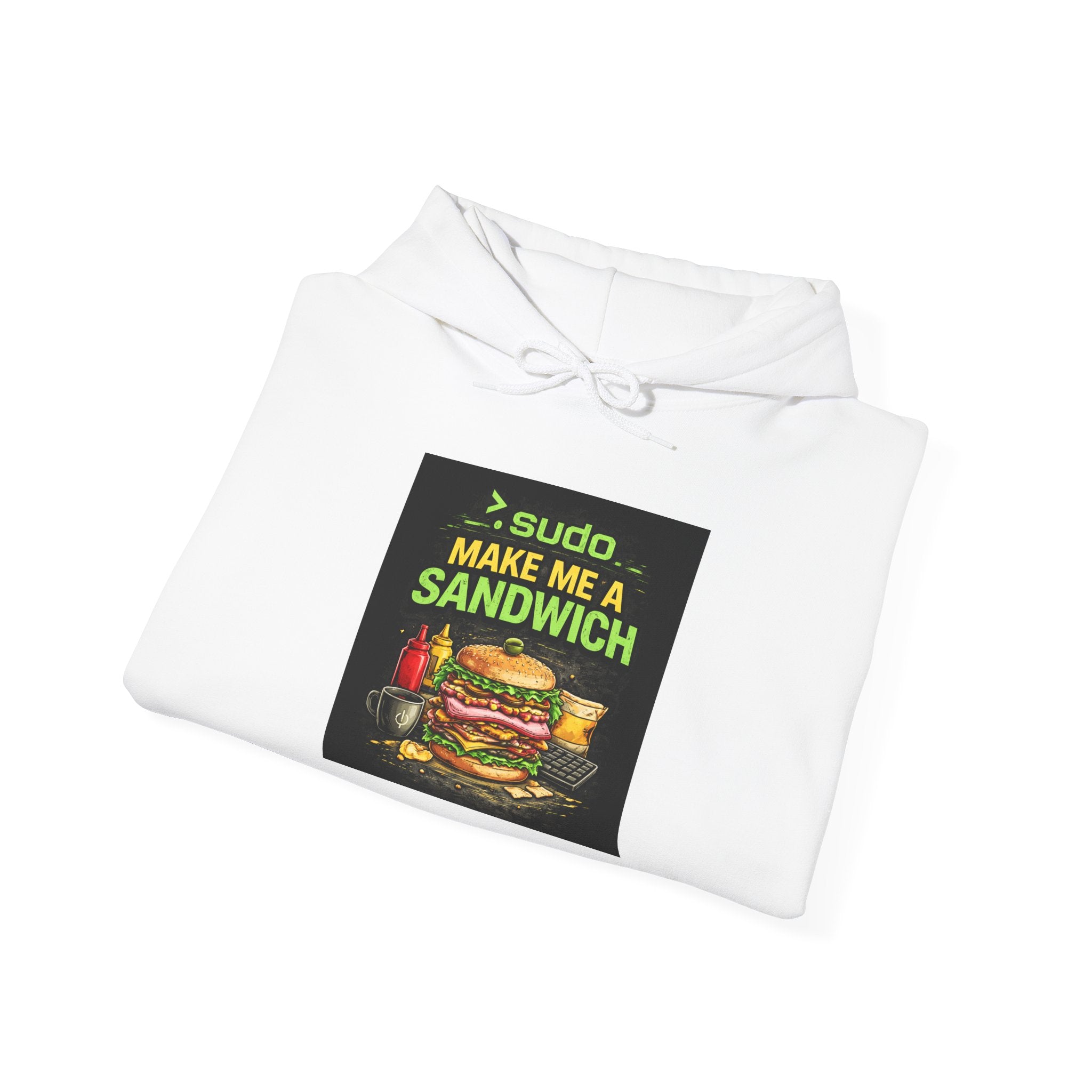 ">.Sudo Make Me A Sandwich" IT Humor Unisex Heavy Blend™ Hoodie