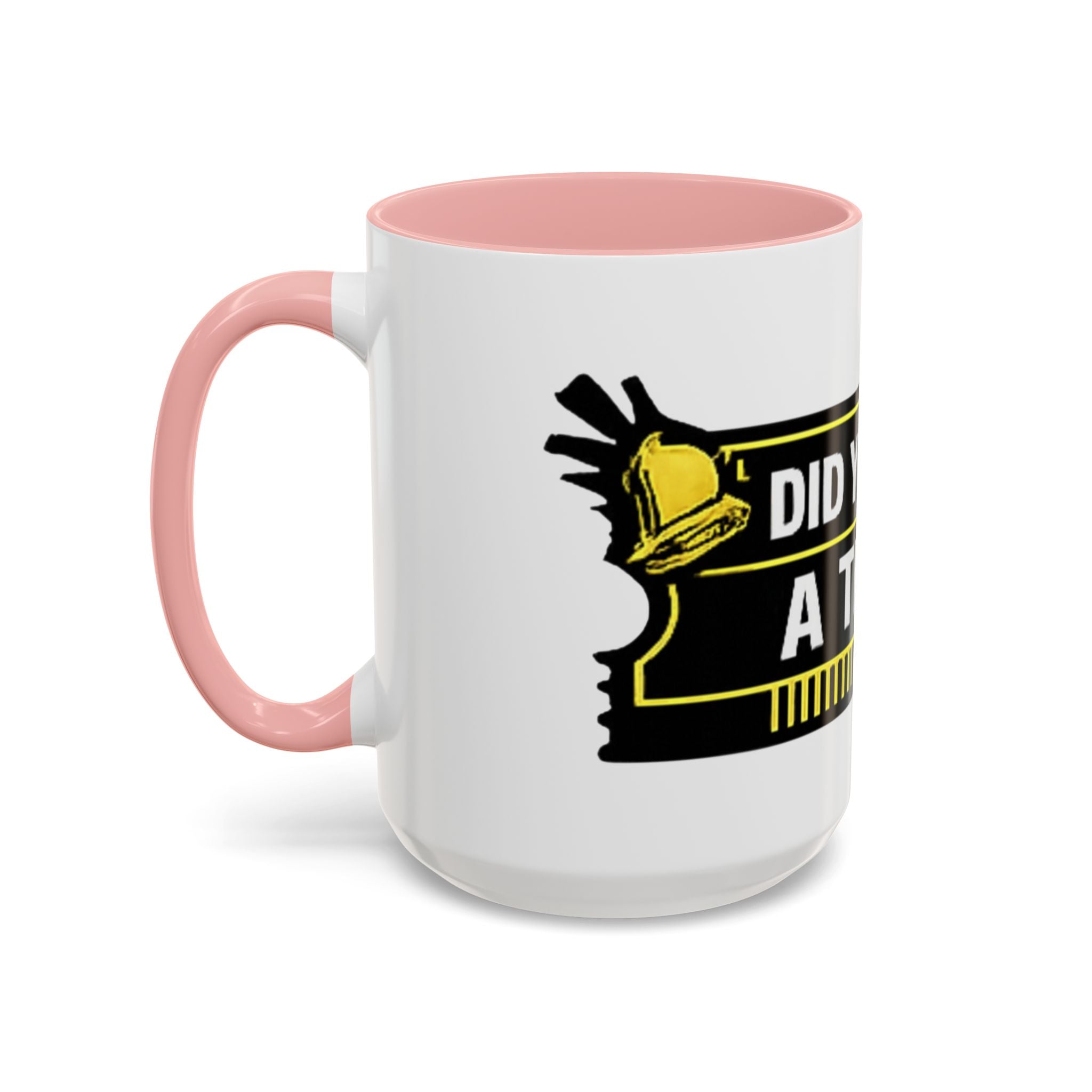 "Did You Submit a Ticket?" Accent Coffee Mug — Support Desk Humor, IT Helpdesk Gift (11/15oz)
