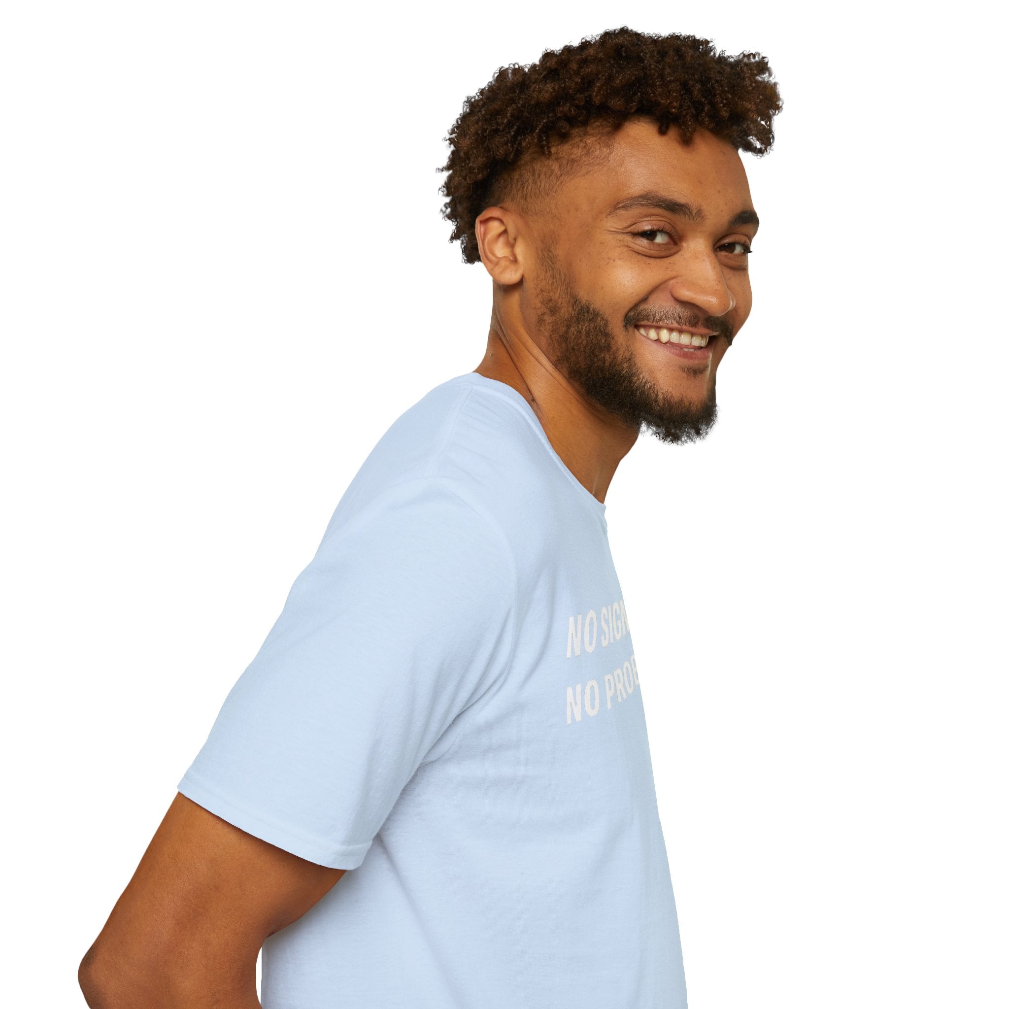 "No Signal, No Problem" Funny IT Tech Humor T-Shirt