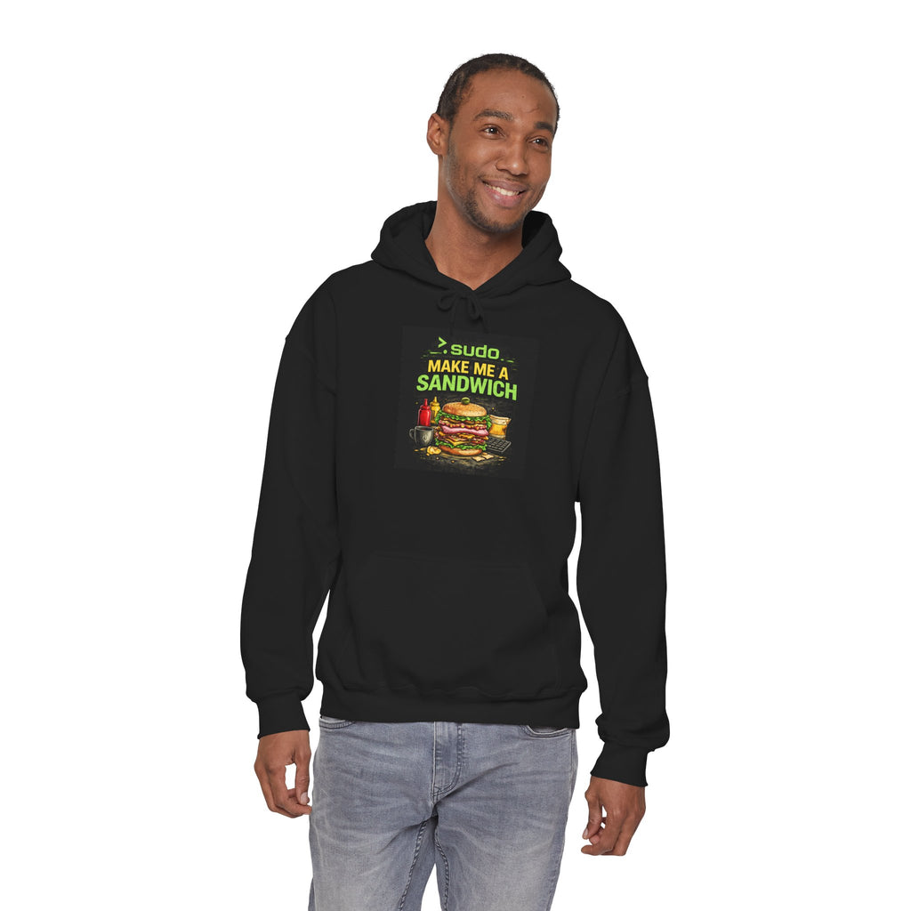 ">.Sudo Make Me A Sandwich" IT Humor Unisex Heavy Blend™ Hoodie