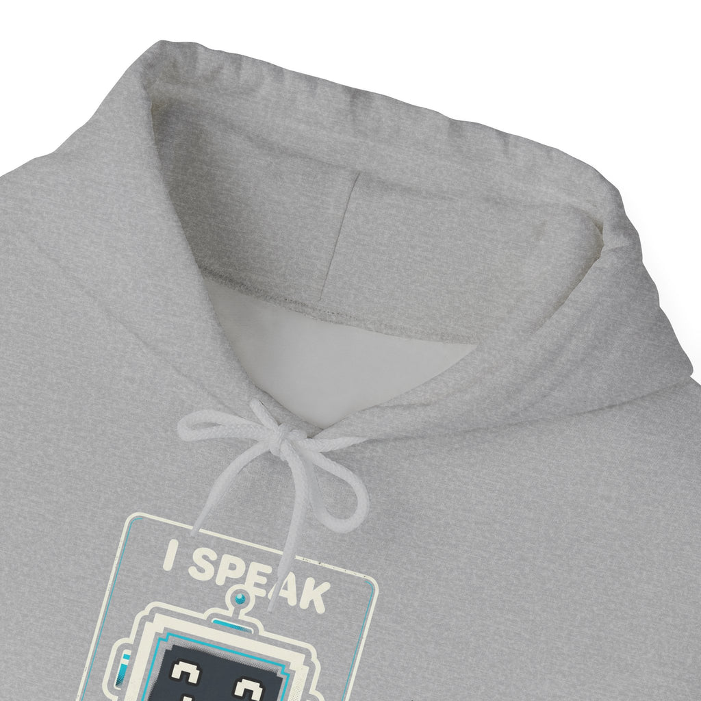 "I Speak Fluent Binary" Funny IT Programmer Humor Hoodie