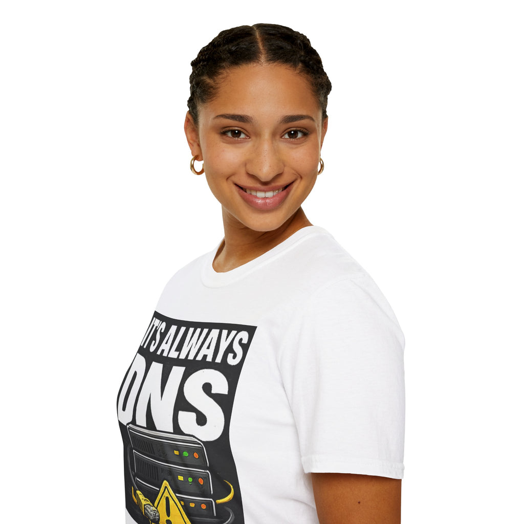 "It's Always DNS" Funny IT Tech Humor T-Shirt