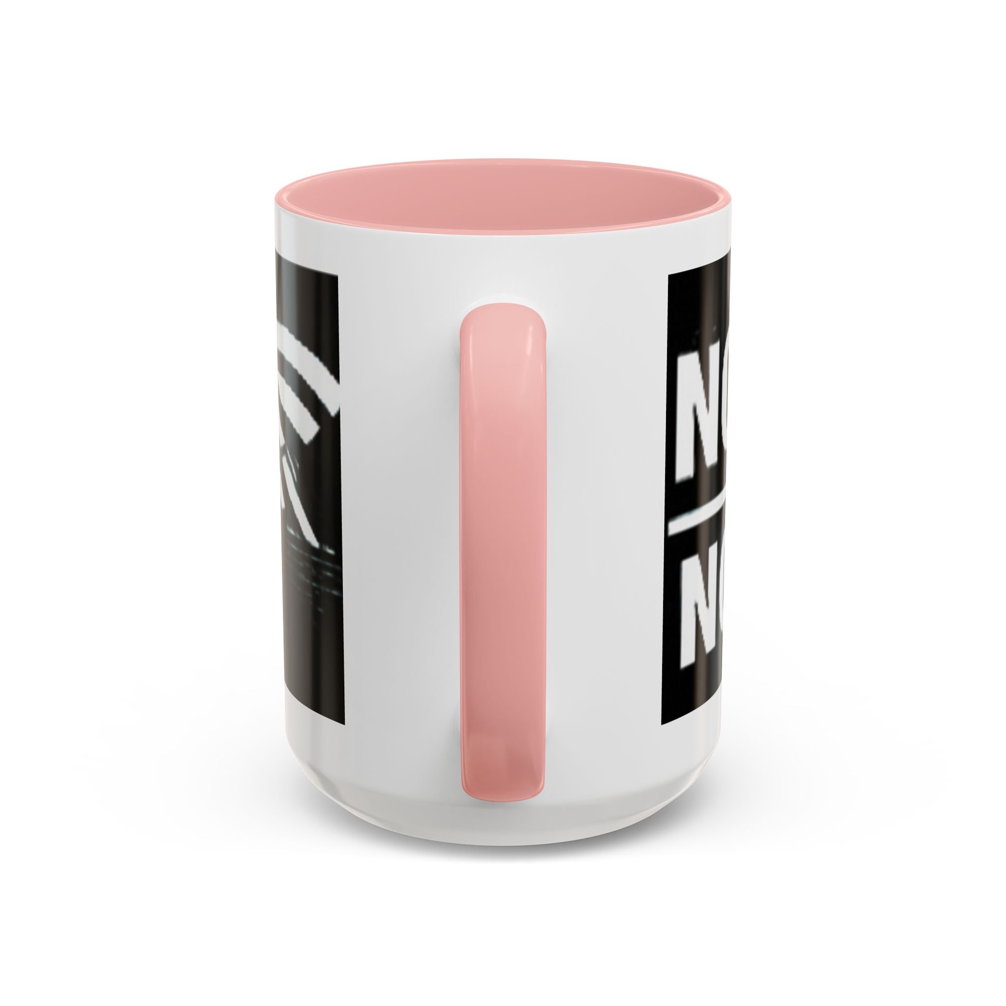 "No Signal No Problem" IT Humor Accent Coffee Mug (11, 15oz)