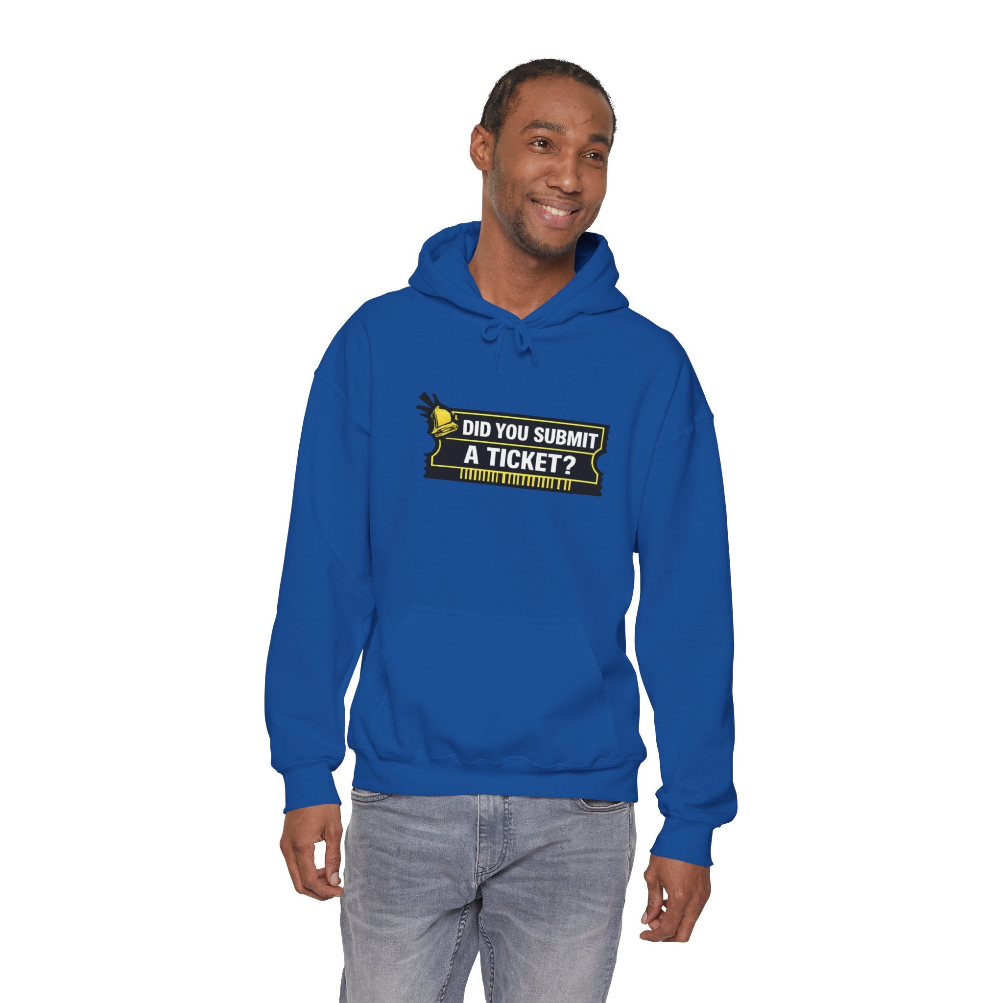 "Did You Submit a Ticket?" IT Support Humor Hoodie
