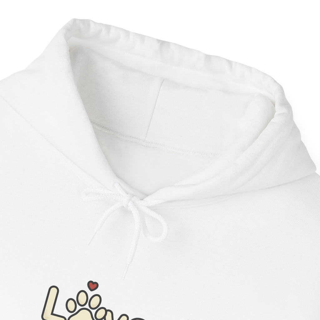 Dog Mom Love Hoodie | dog mom, fur baby, rescue pride