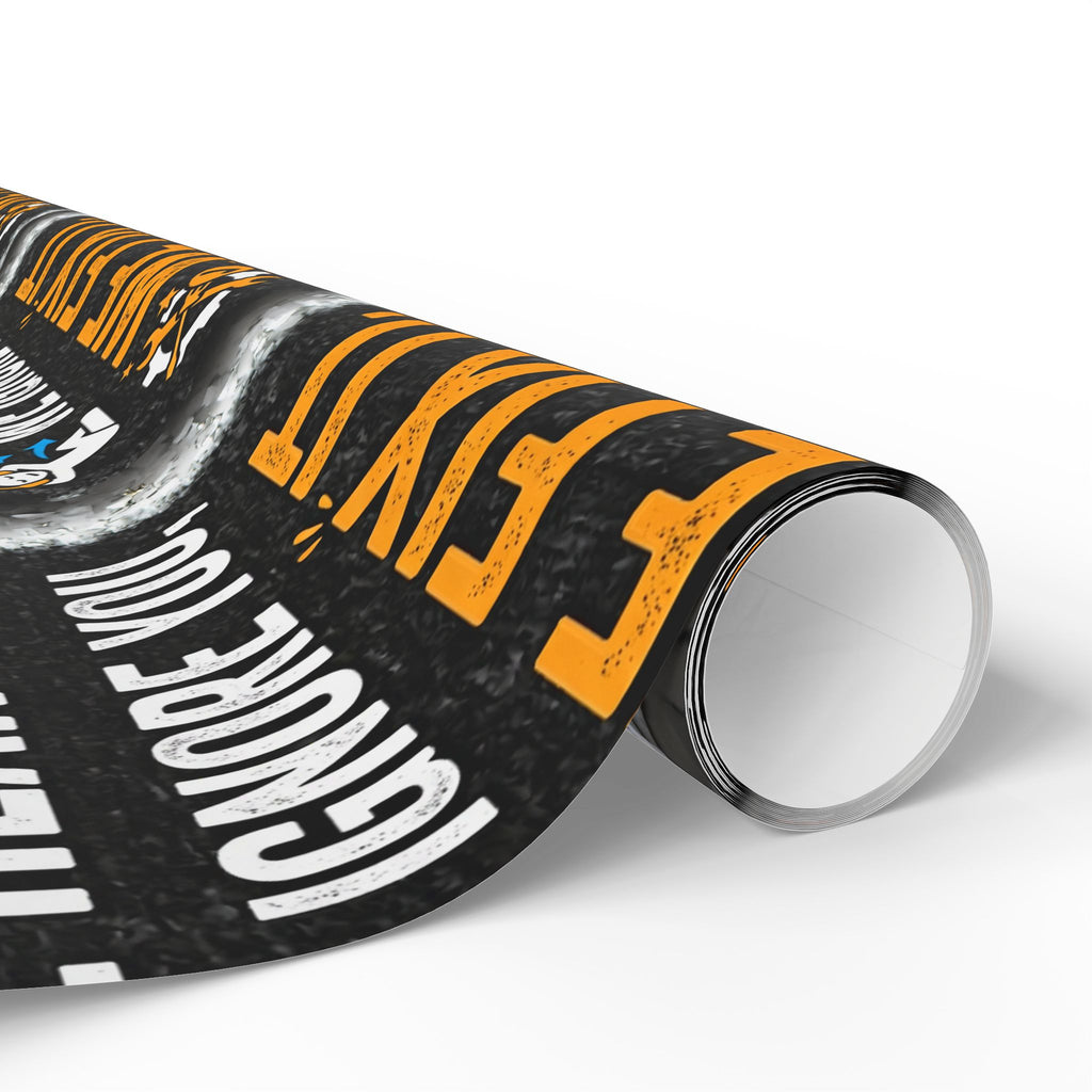 "Tech Support: We Hear You, We Ignore You, We Fix It" Tech Humor (Holiday Gift Wrap) Funny Tech Wrapping Paper