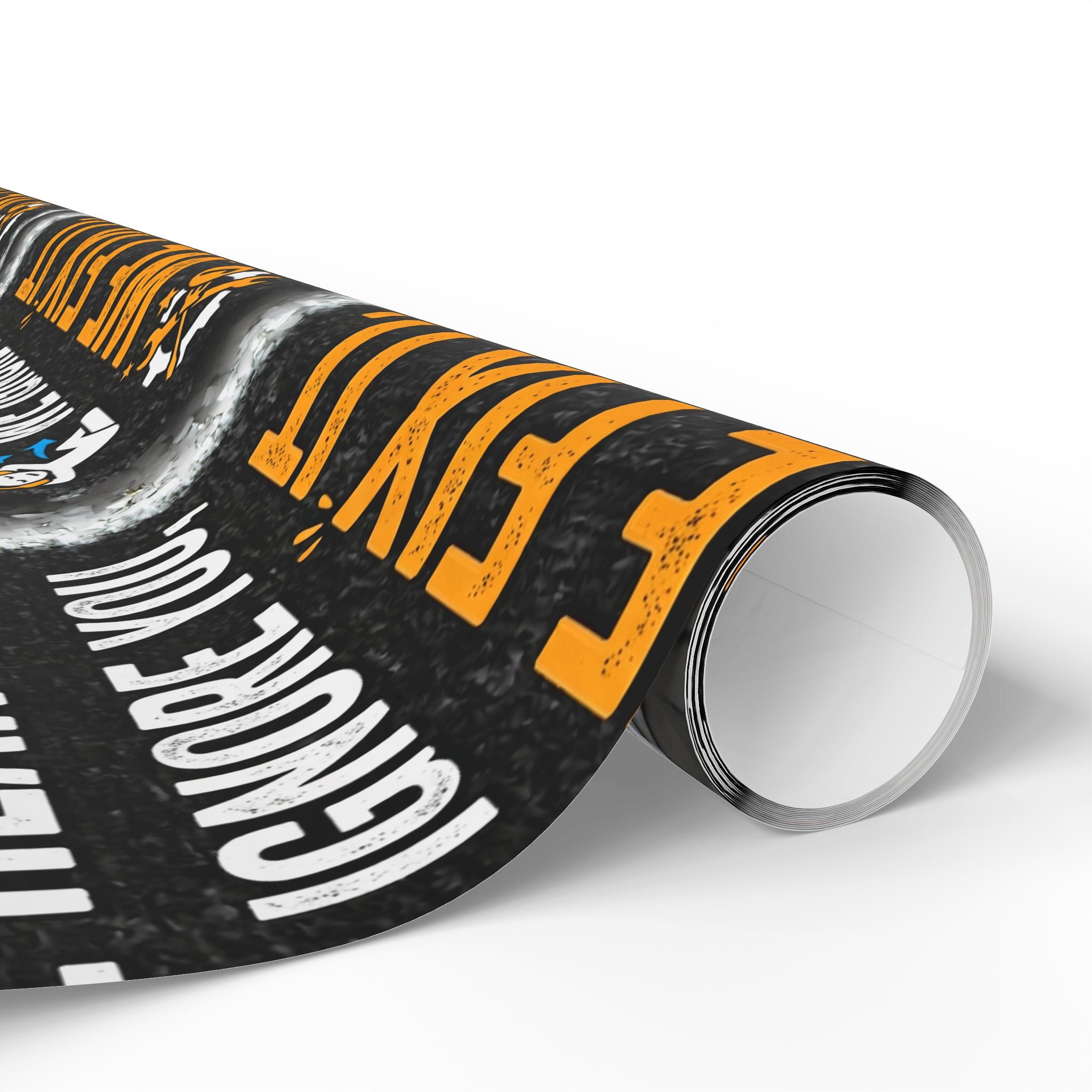 "Tech Support: We Hear You, We Ignore You, We Fix It" Tech Humor (Holiday Gift Wrap) Funny Tech Wrapping Paper