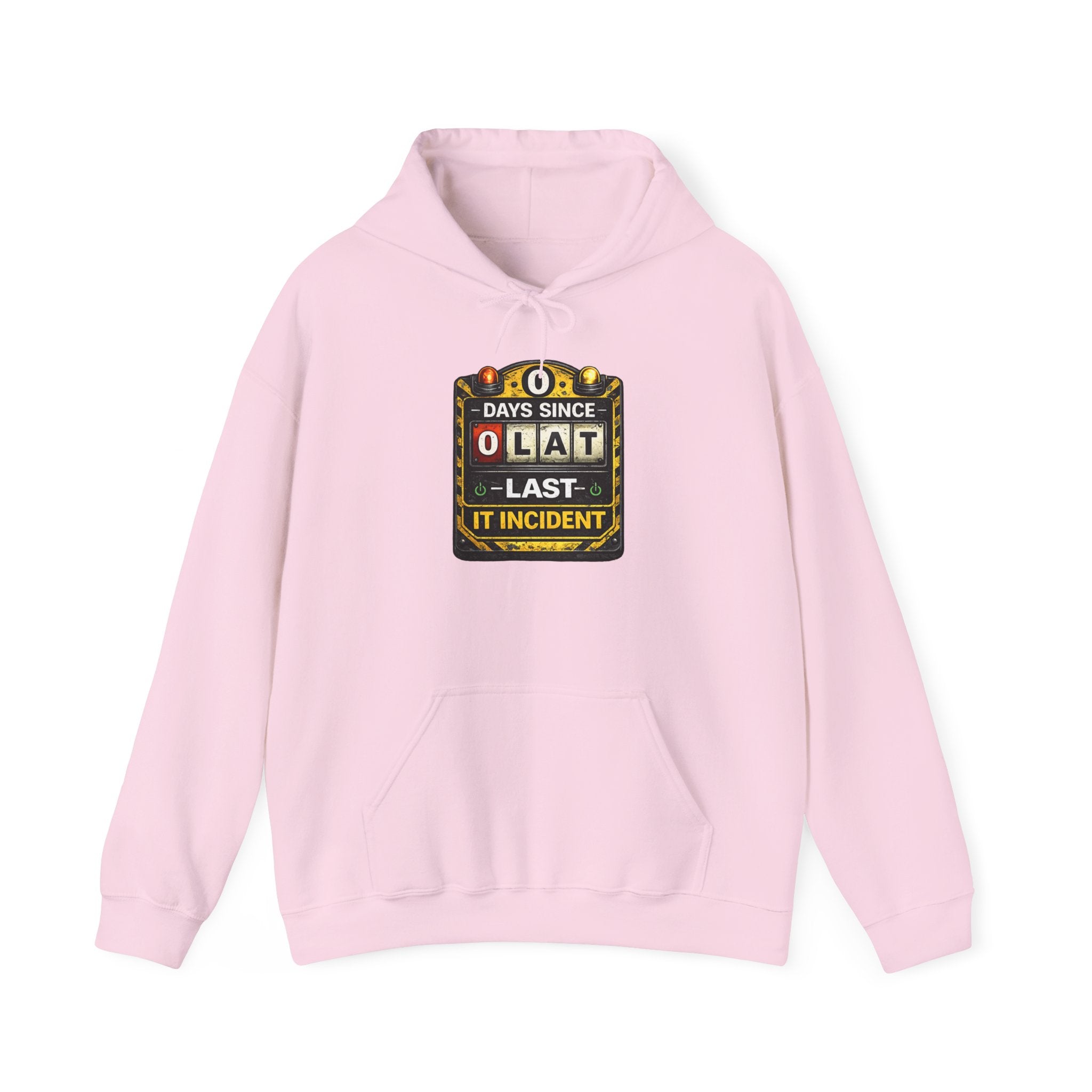 "0 Days Since Last IT Incident" Tech Humor Unisex Heavy Blend™ Hoodie