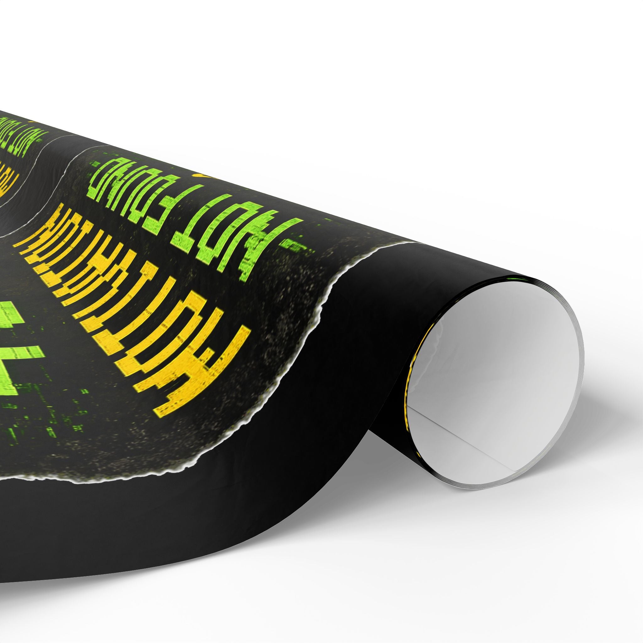 "404 Motivation Not Found" IT Tech Humor Error Pattern Gift Wrap Funny IT Wrapping Paper