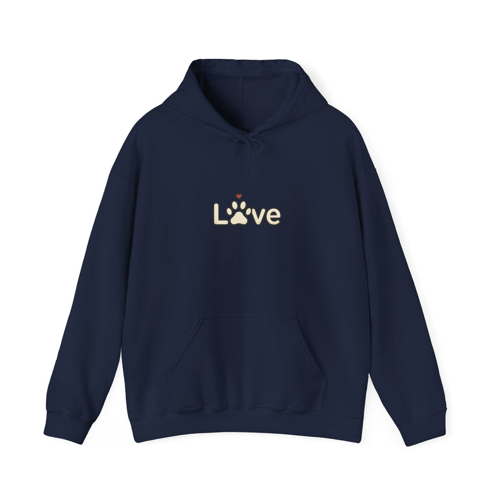 Dog Mom Love Hoodie | dog mom, fur baby, rescue pride
