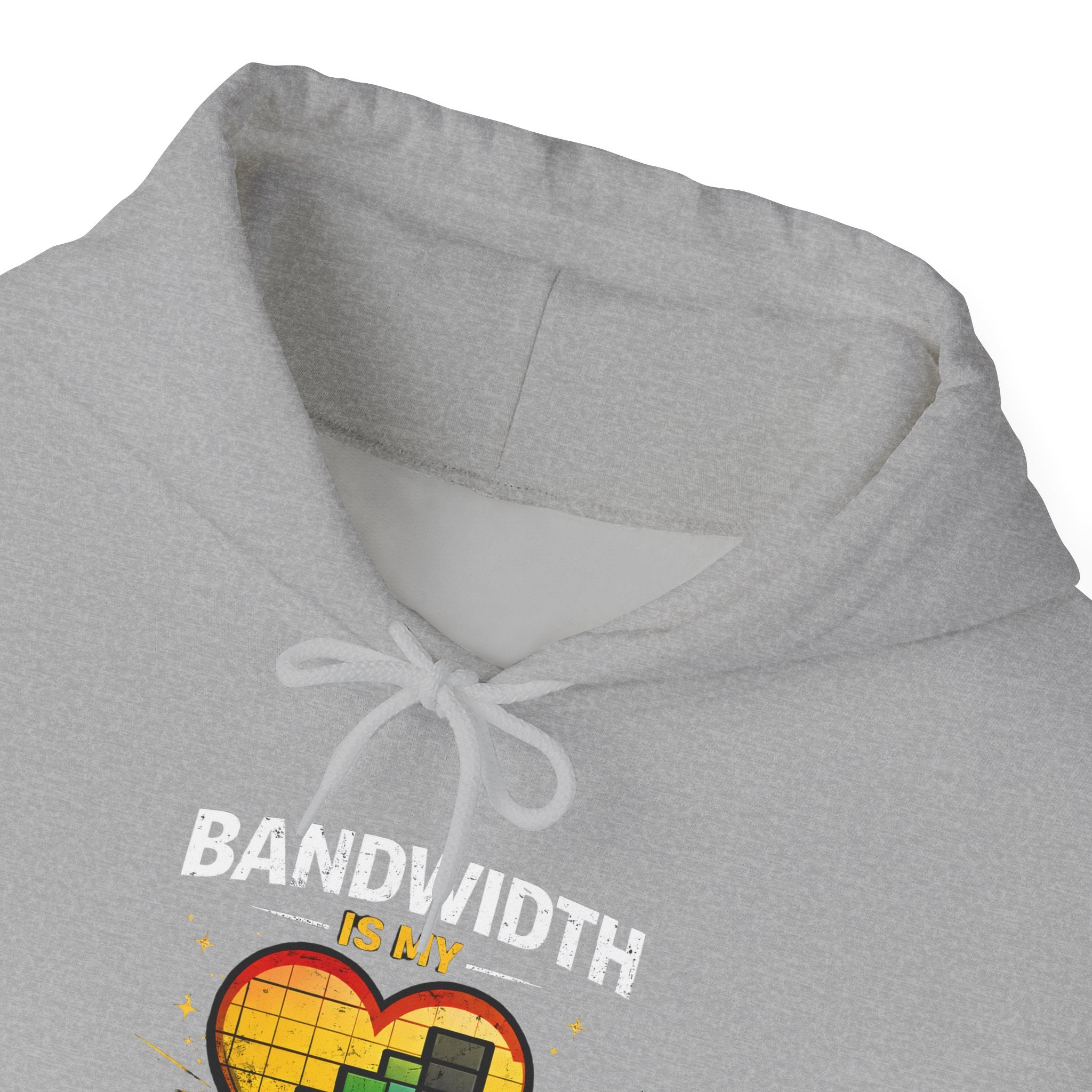 "Bandwidth is my Love Language" Tech Humor Unisex Heavy Blend™ Hoodie