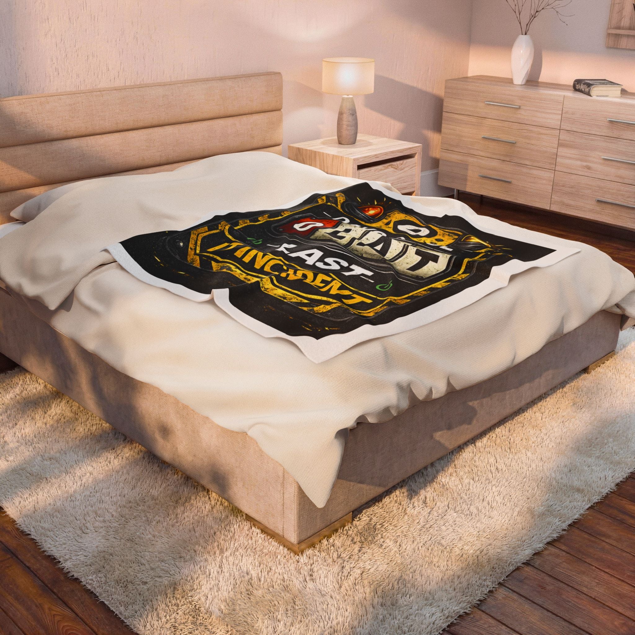 "0 Days Since Last IT Incident" Tech Humor Funny IT Velveteen Plush Blanket