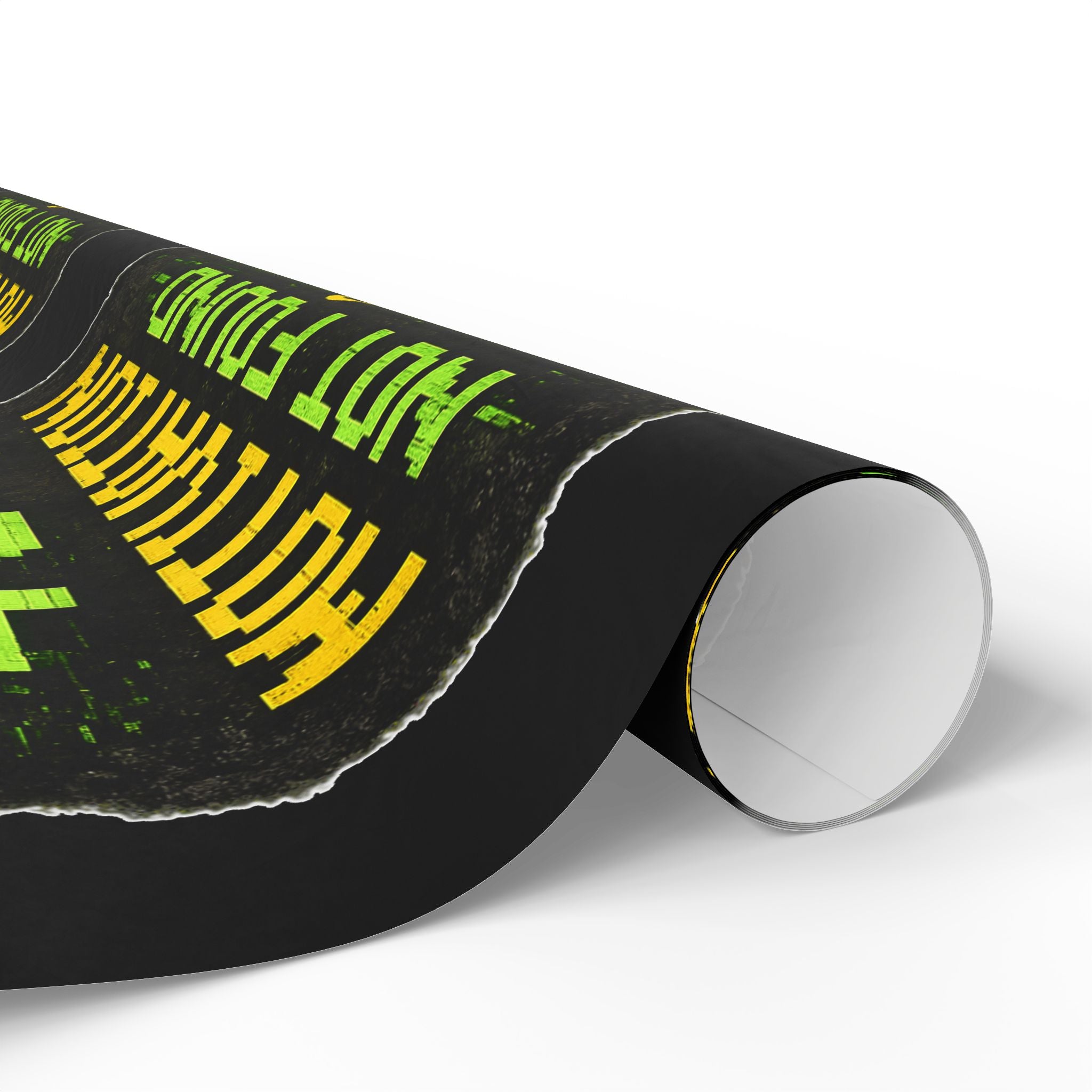 "404 Motivation Not Found" IT Tech Humor Error Pattern Gift Wrap Funny IT Wrapping Paper