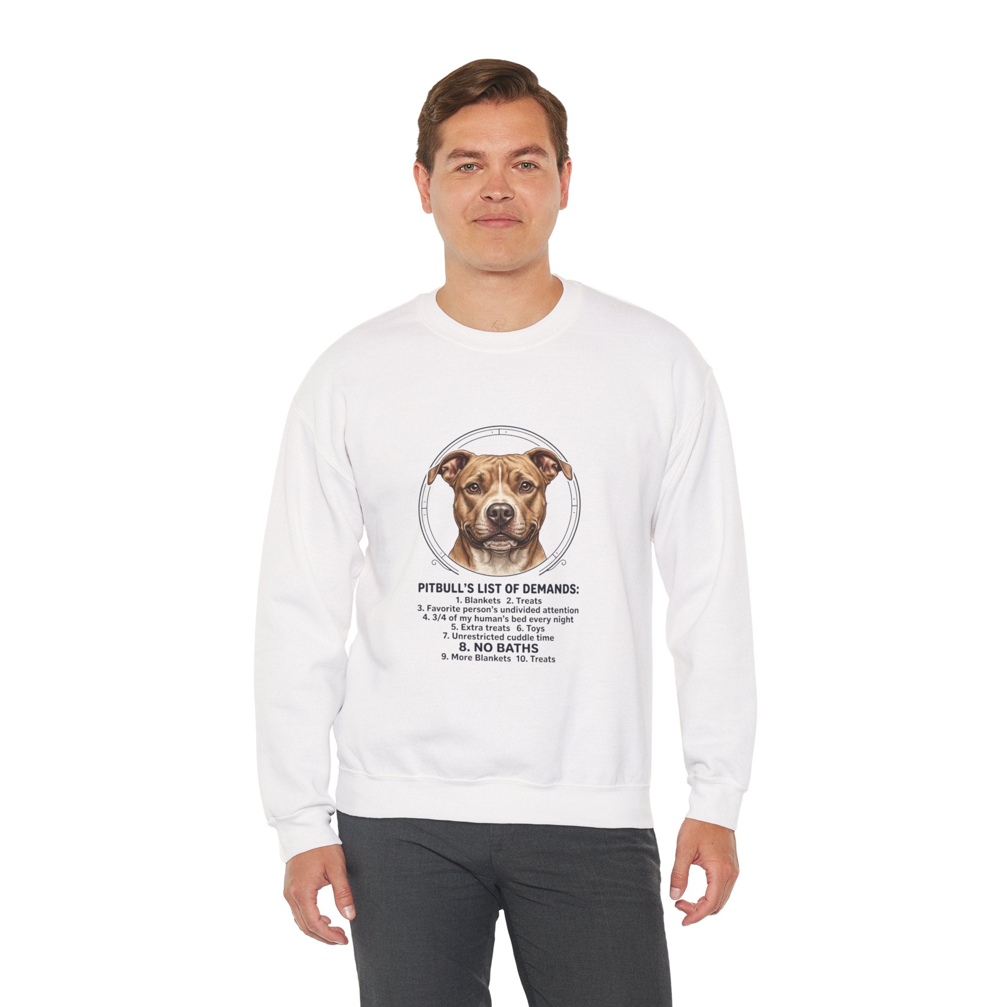 Pitbull Mom Sweatshirt | dog mom, fur baby, rescue pride