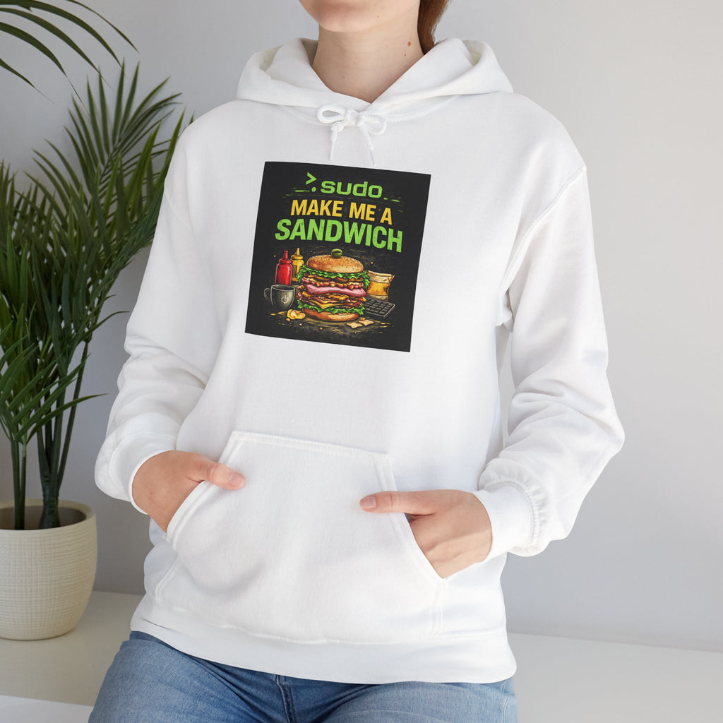 ">.Sudo Make Me A Sandwich" IT Humor Unisex Heavy Blend™ Hoodie