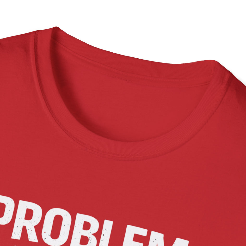 "Problem Exists Between Chair and Keyboard" Tech Humor T-Shirt — Funny Gamer/IT Tee