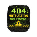 "Error 404 Motivation Not Found" Geek Tech Humor Funny IT Kiss-Cut Stickers