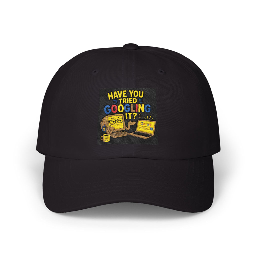 Dad Cap — "Have You Tried Googling It?" Vintage Computer Patch Hat
