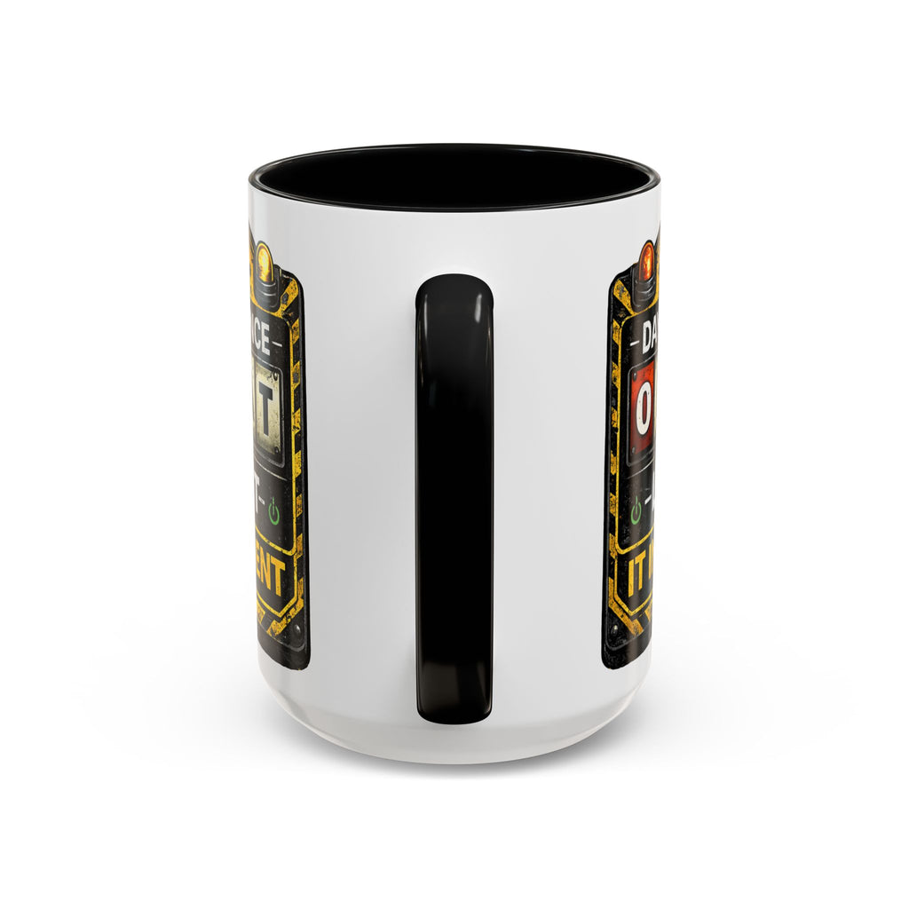 "0 Days Since Last IT Incident" IT Humor Accent Coffee Mug (11, 15oz)
