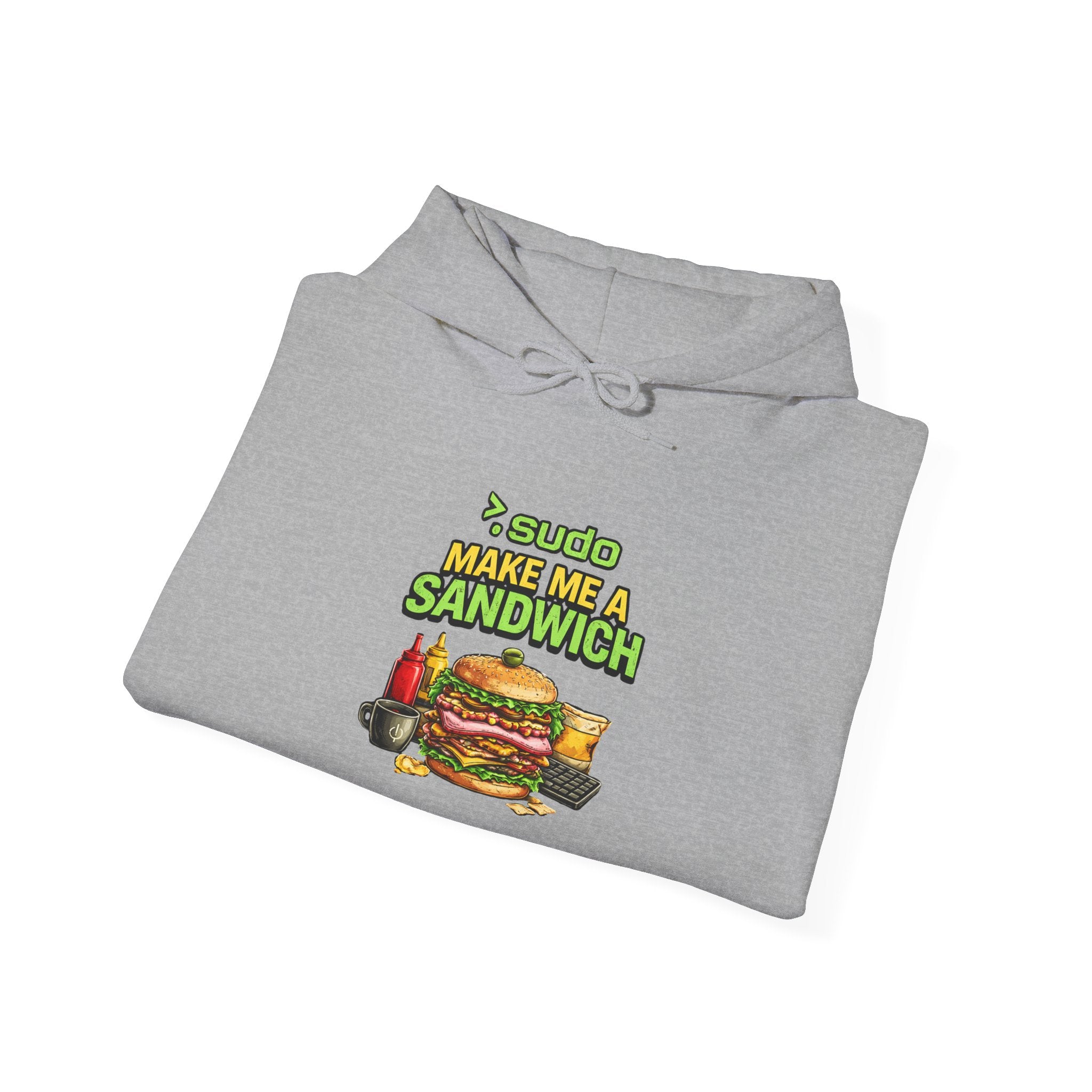 ">.Sudo Make Me A Sandwich" IT Humor Unisex Heavy Blend™ Hoodie