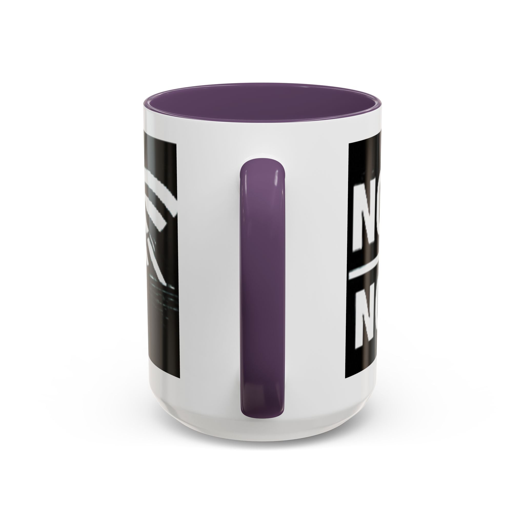 "No Signal No Problem" IT Humor Accent Coffee Mug (11, 15oz)