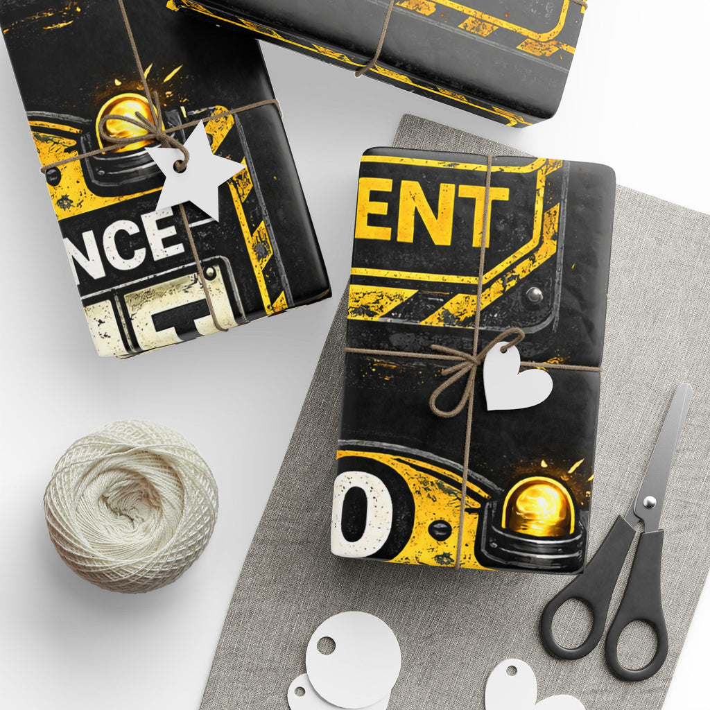 "0 Days Since Last IT Incident" Funny Wrapping Paper – IT Tech Humor Gift Wrap